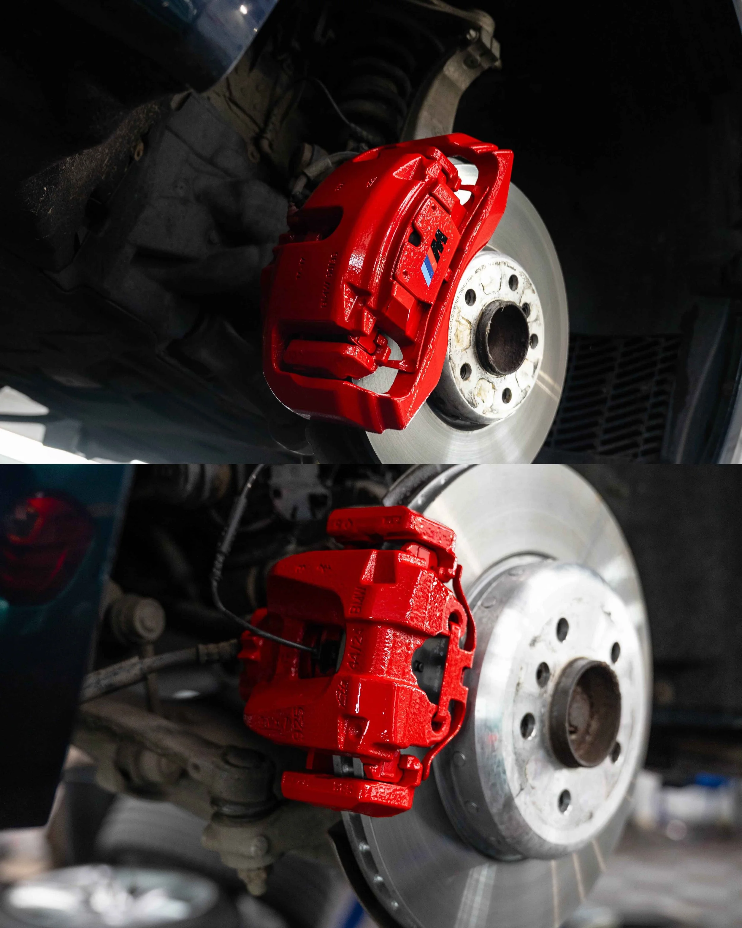 BMW 7 Series F01 - Gloss Performance Red Calipers