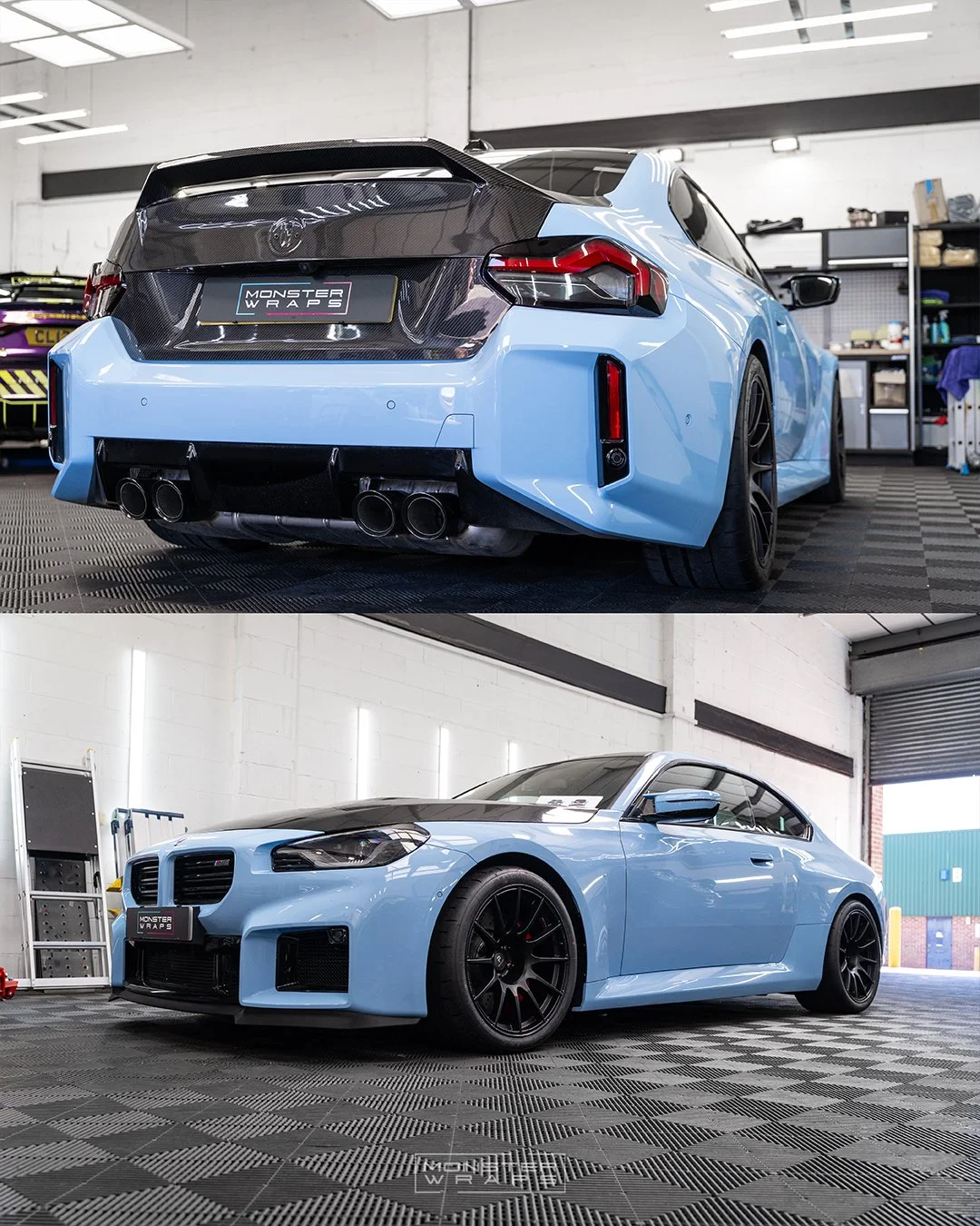 BMW M2 G87 M Performance custom designed printed livery