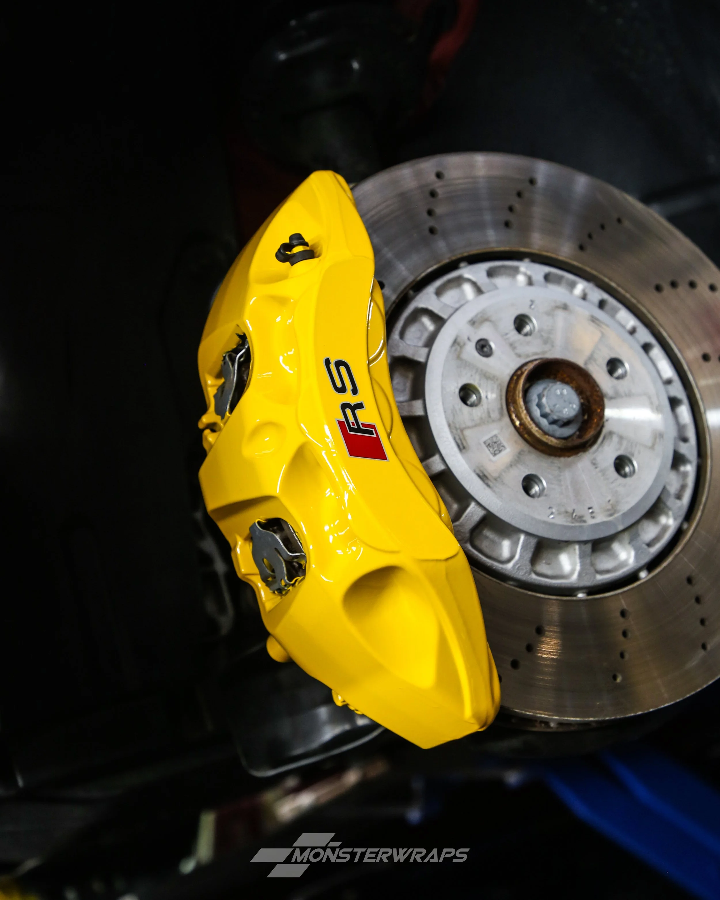 Professional brake caliper painting service Southampton Hampshire