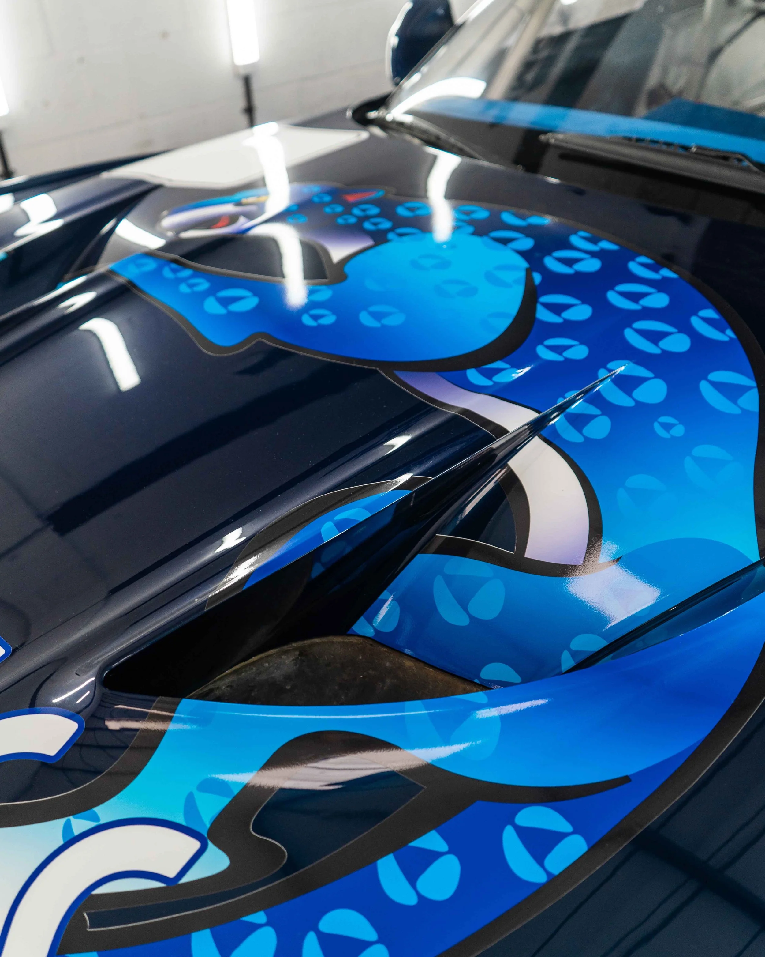 BMW Z4 GT3 Endless Racing Livery wrap and clear paint protection film