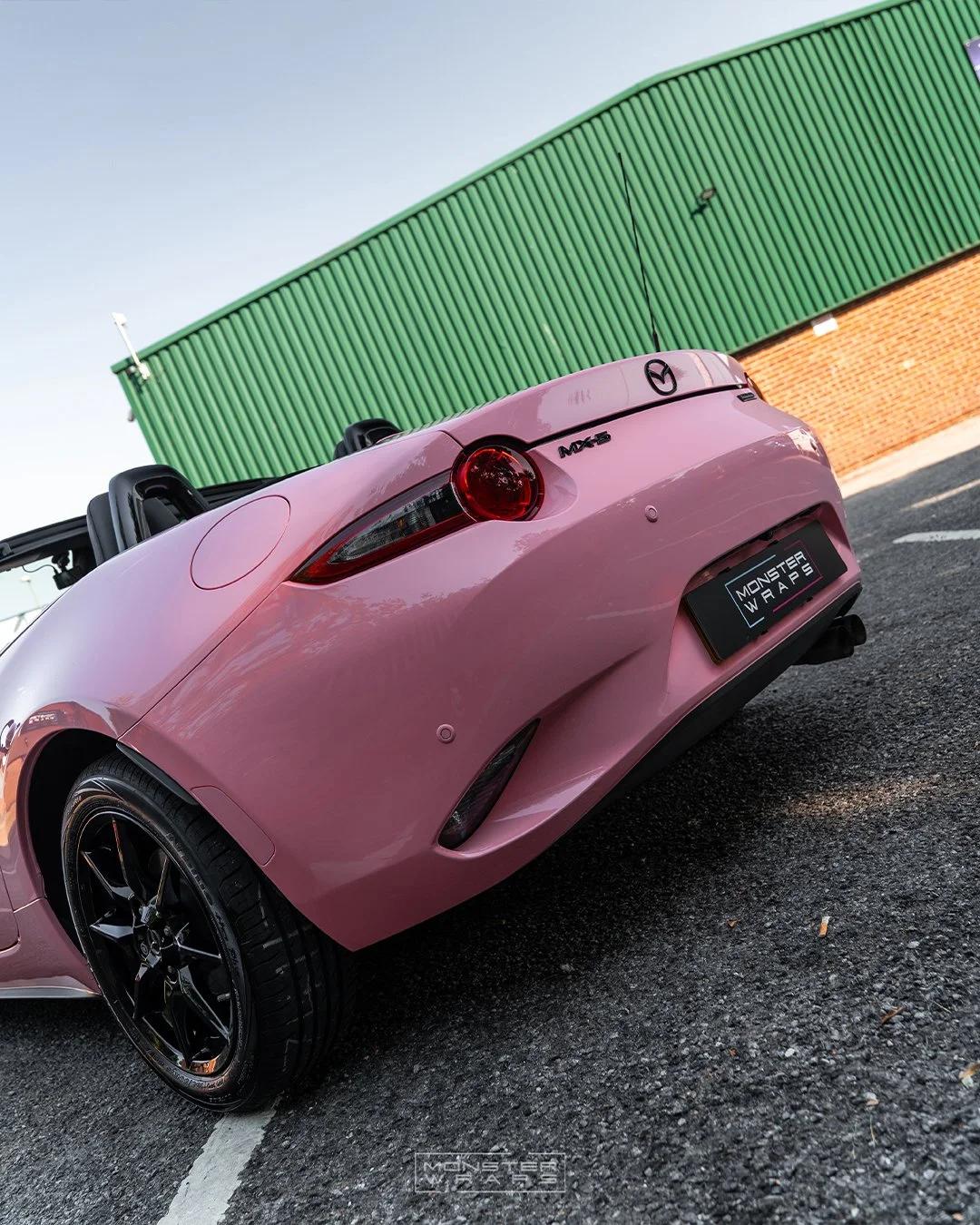Mazda MX-5 MK4 full colour change vinyl wrap Teckwrap Gloss Chelsea Rose