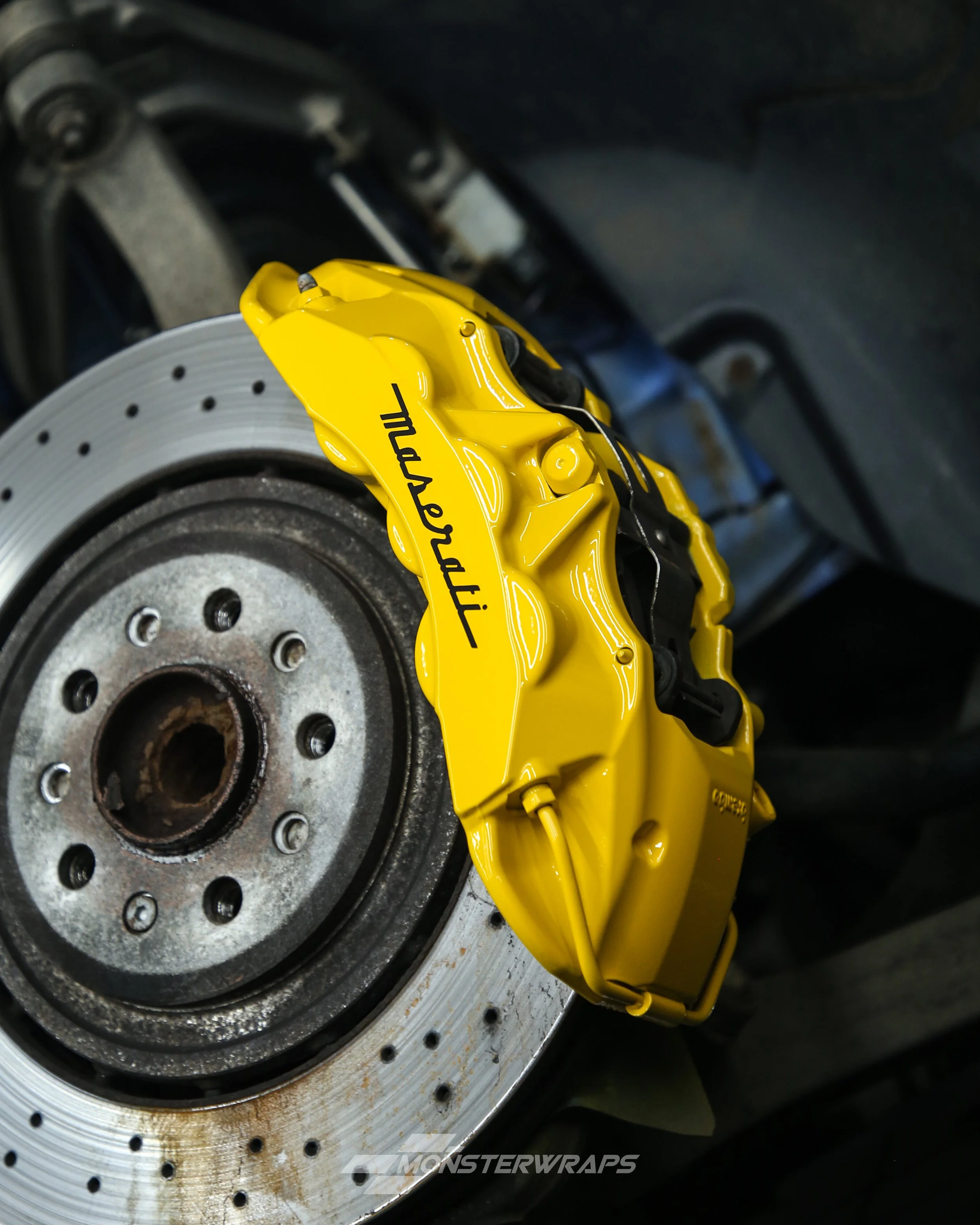 Professional brake caliper painting service Southampton Hampshire