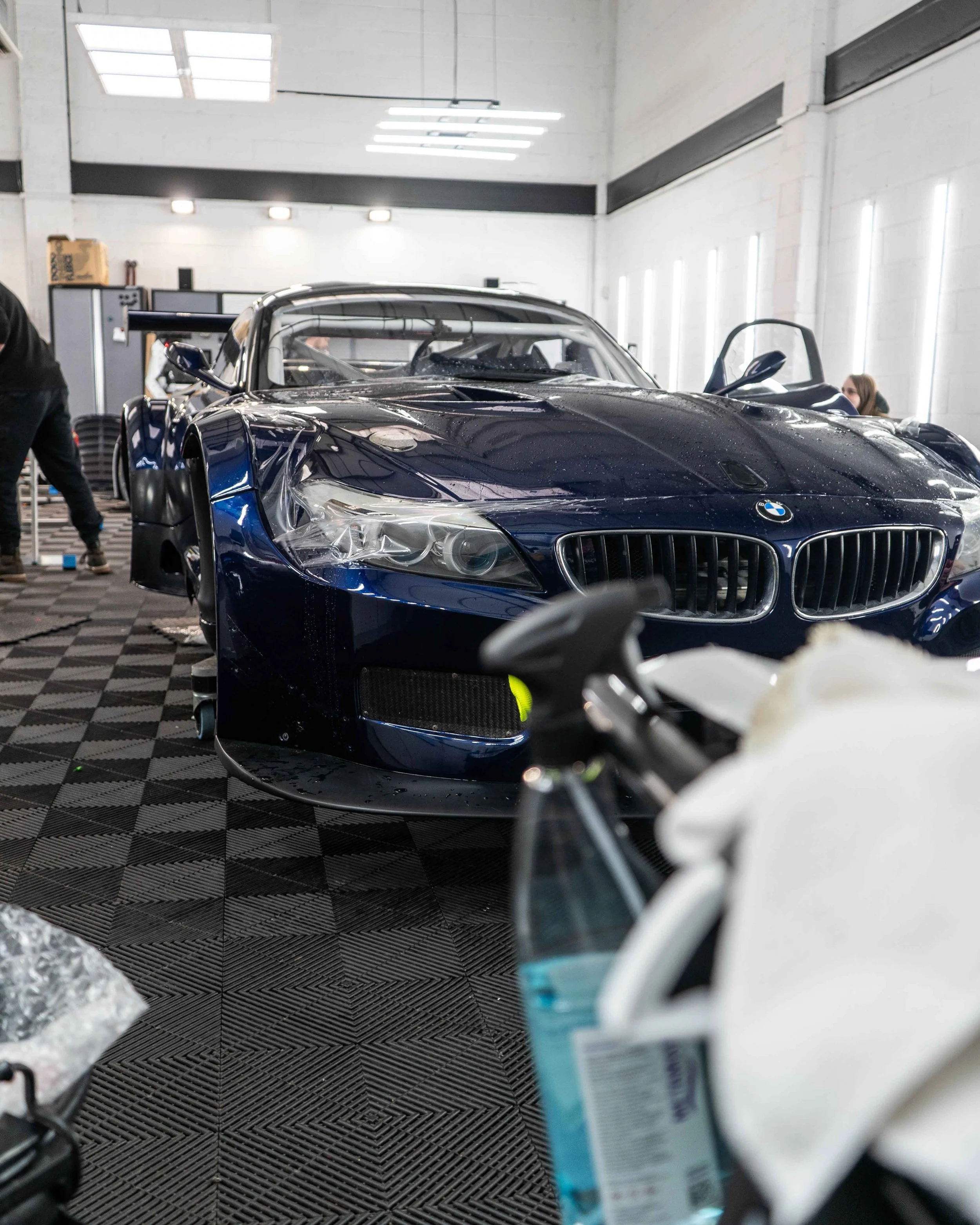 BMW Z4 GT3 Endless Racing Livery wrap and clear paint protection film