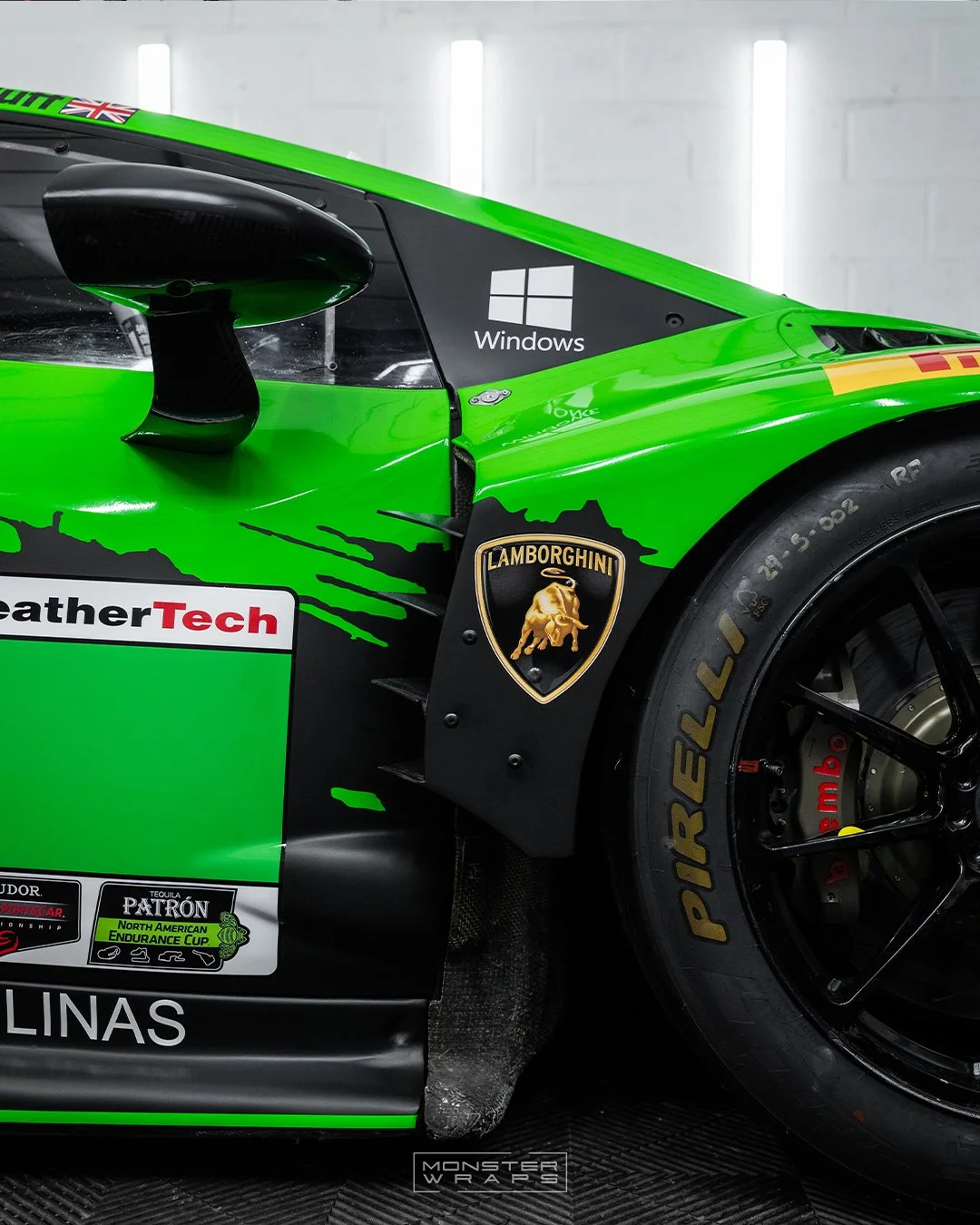 Lamborghini Huracan GT3 Pertamina racing livery wrap design
