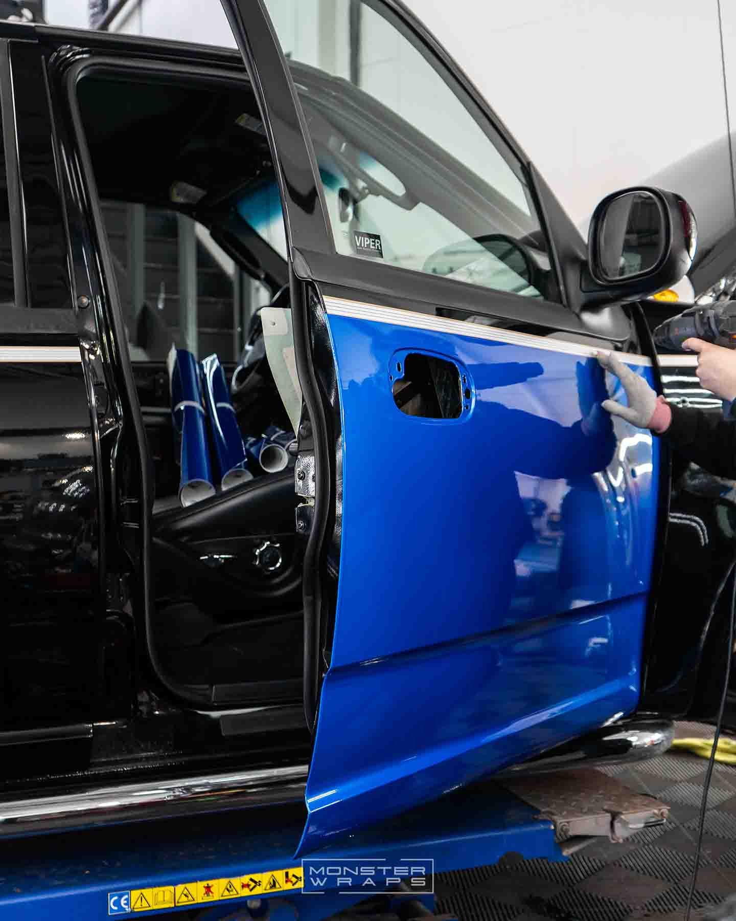 Ford F150 100th Anv. Harley Davidson Edition - Gloss Fire Blue Lower Half - 5.jpg
