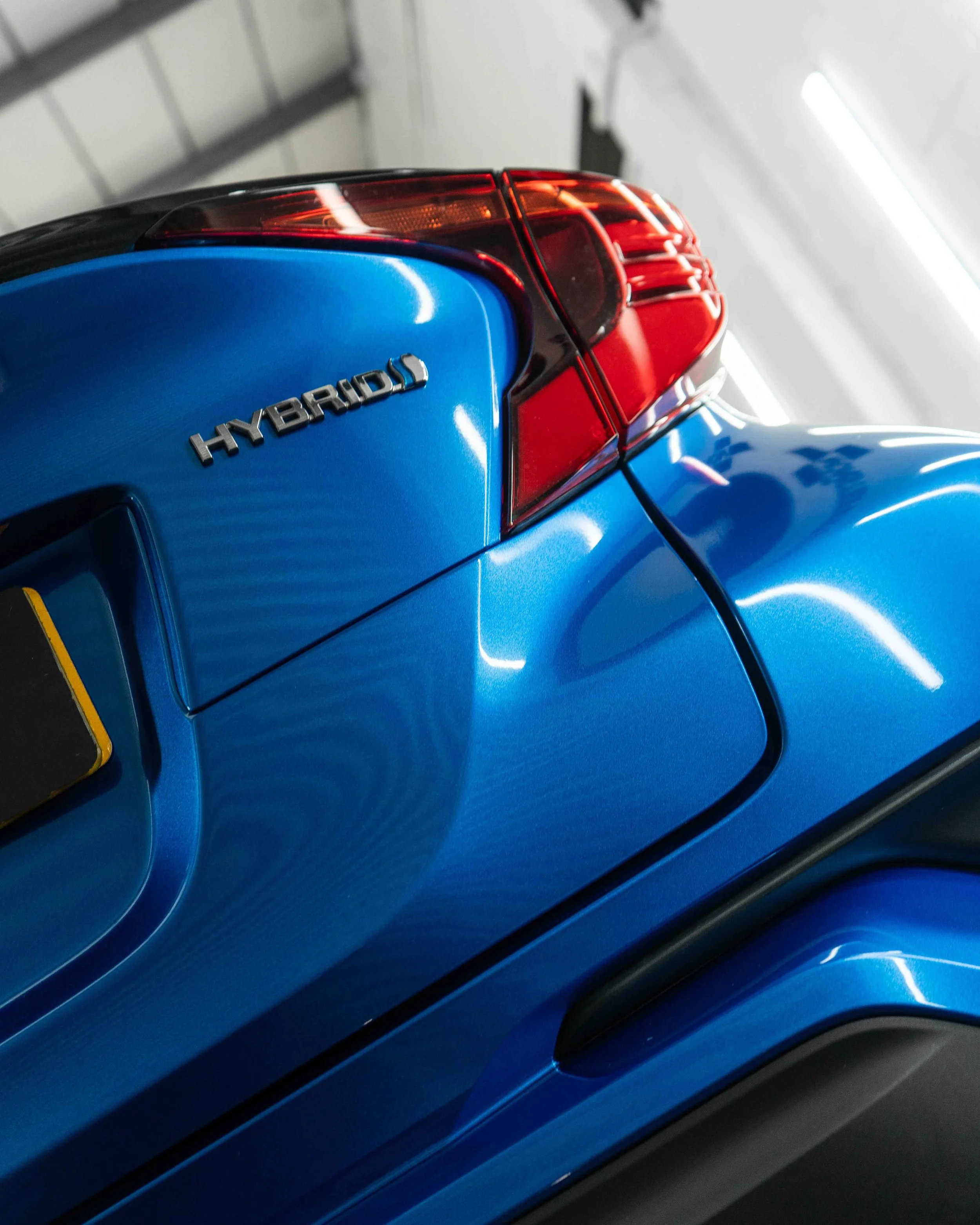 Toyota C-HR full colour change vinyl wrap using Oracal Gloss Night Blue Metallic