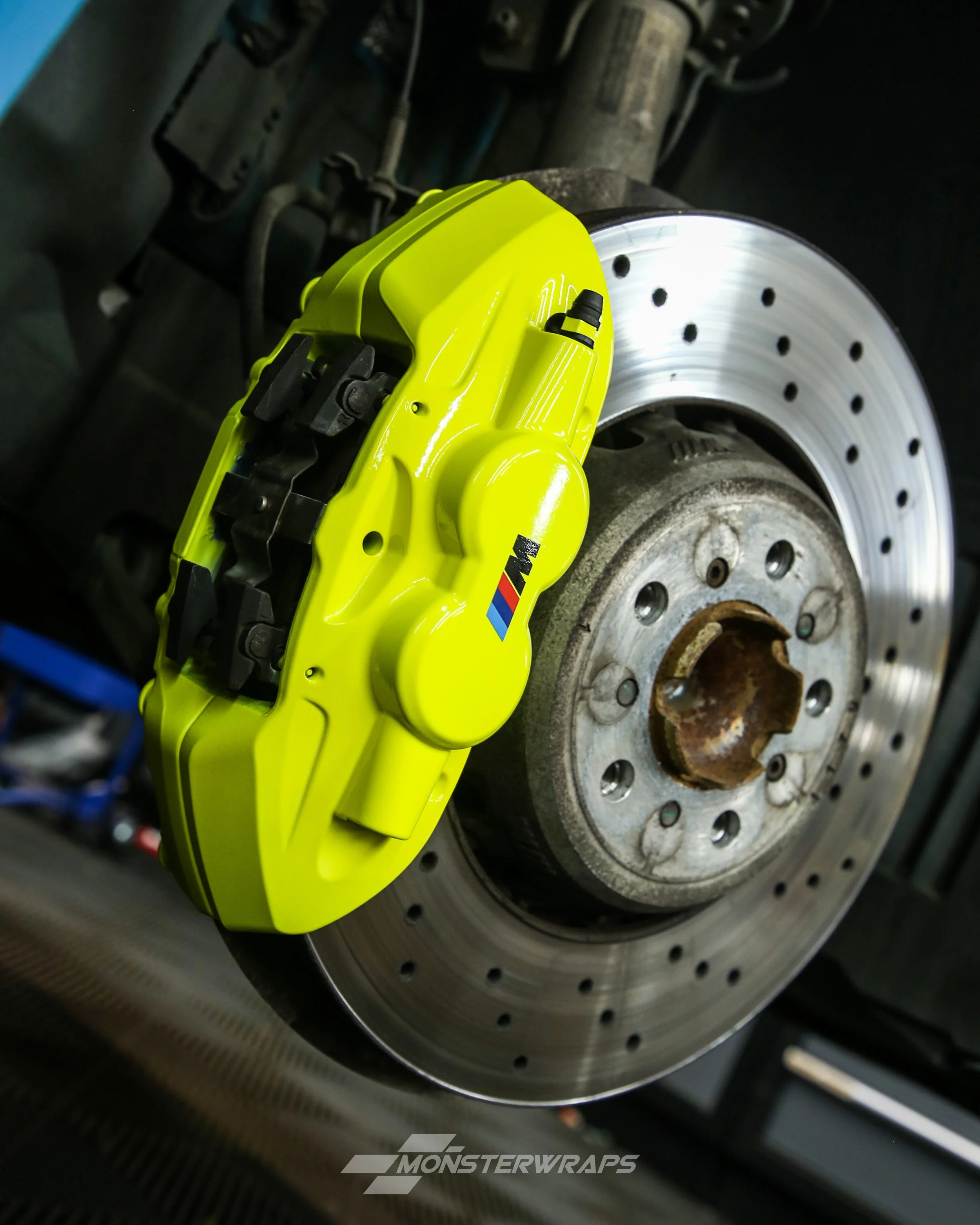 Professional brake caliper painting service Southampton Hampshire