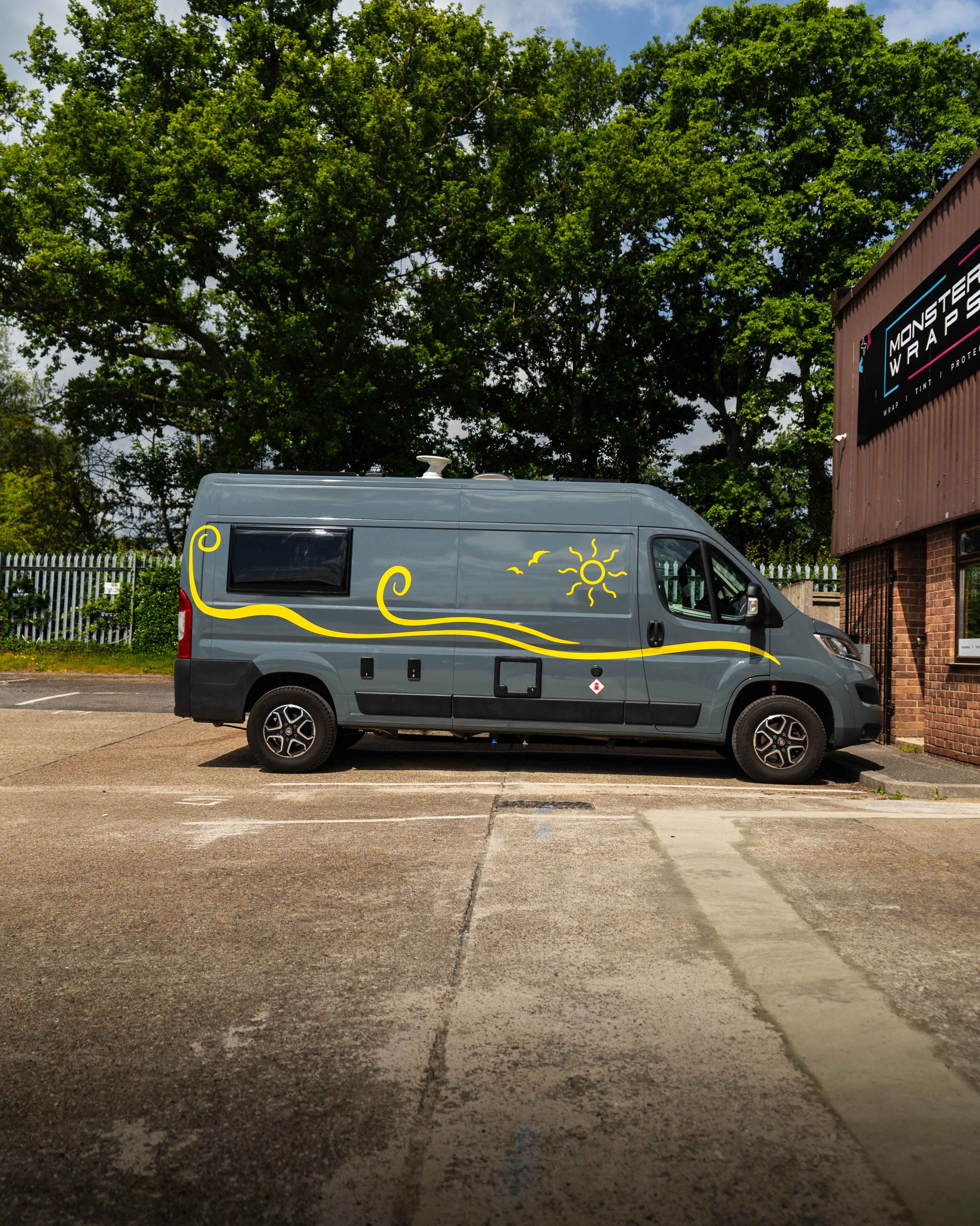 Fiat Ducato - Gloss Bright Yellow Graphics - 1.jpg
