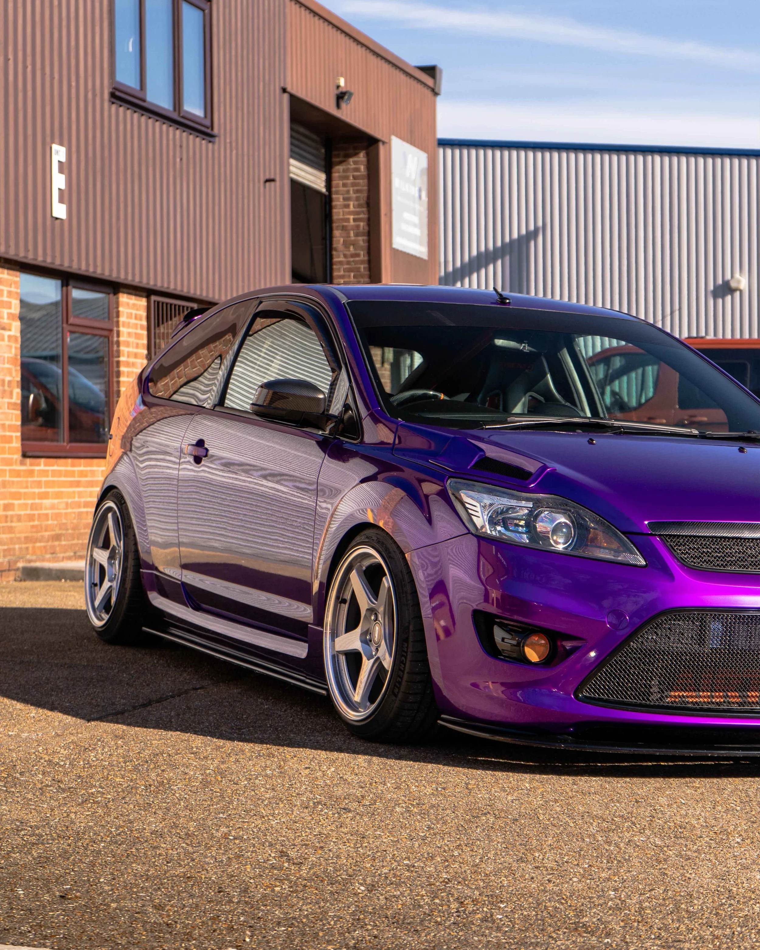 Ford Focus ST MK2 - Teckwrap Gloss Candy Purple - 20.jpg