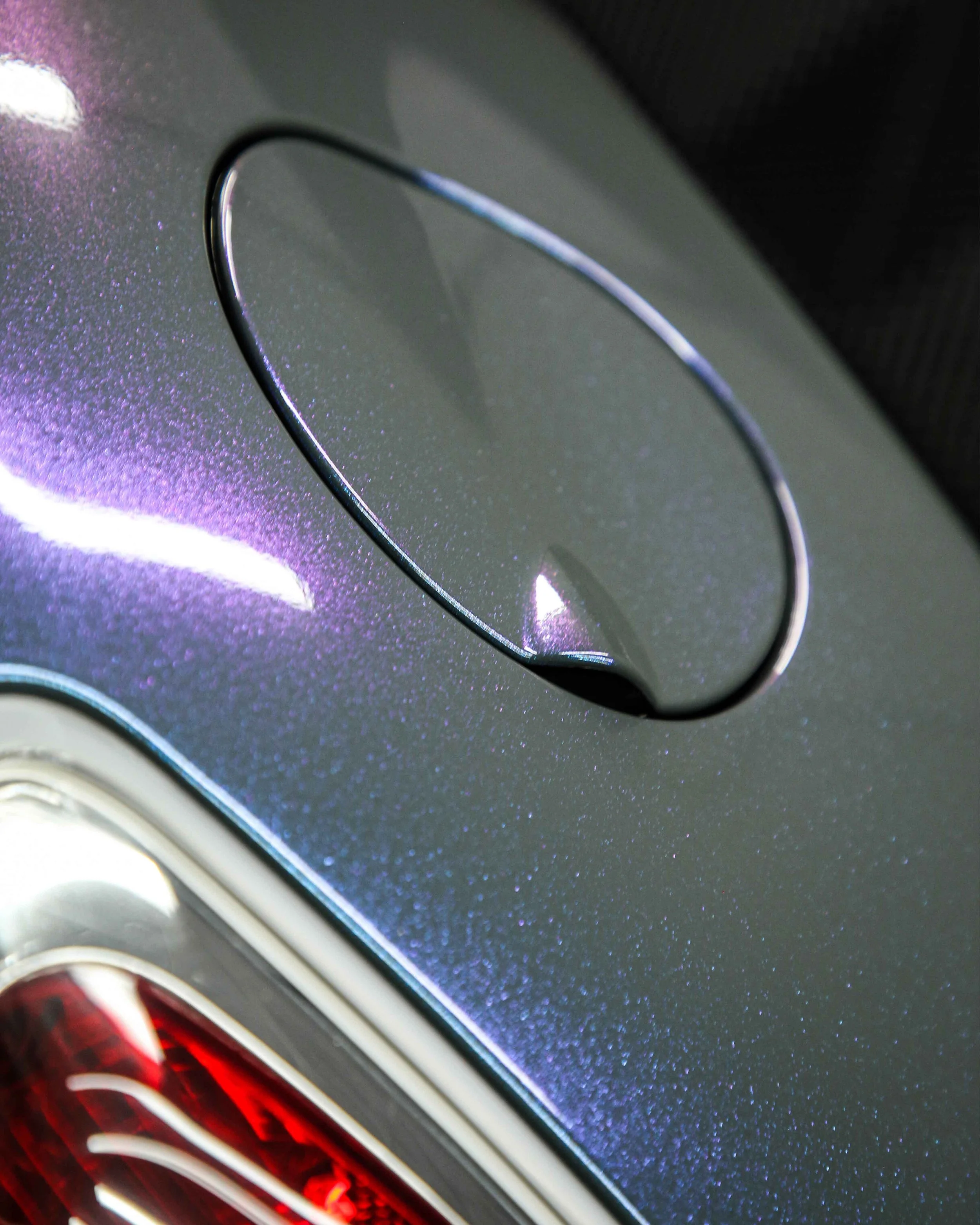 Abarth 595 full wrap in Gloss Flip Chameleon Gloss