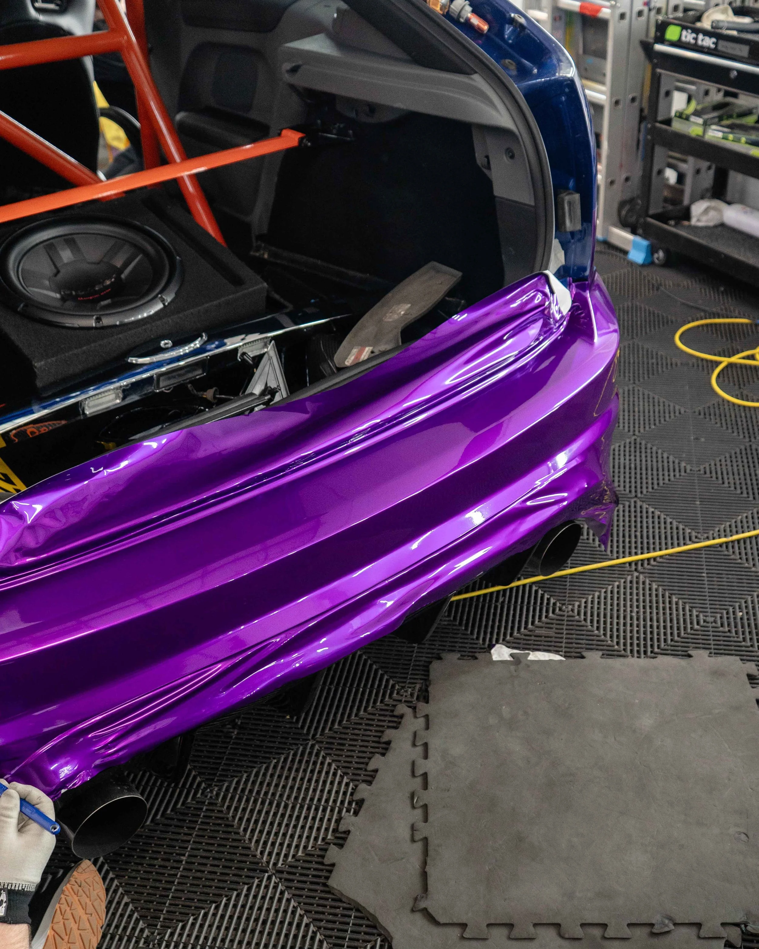 Ford Focus ST MK2 - Teckwrap Gloss Candy Purple - 8.jpg