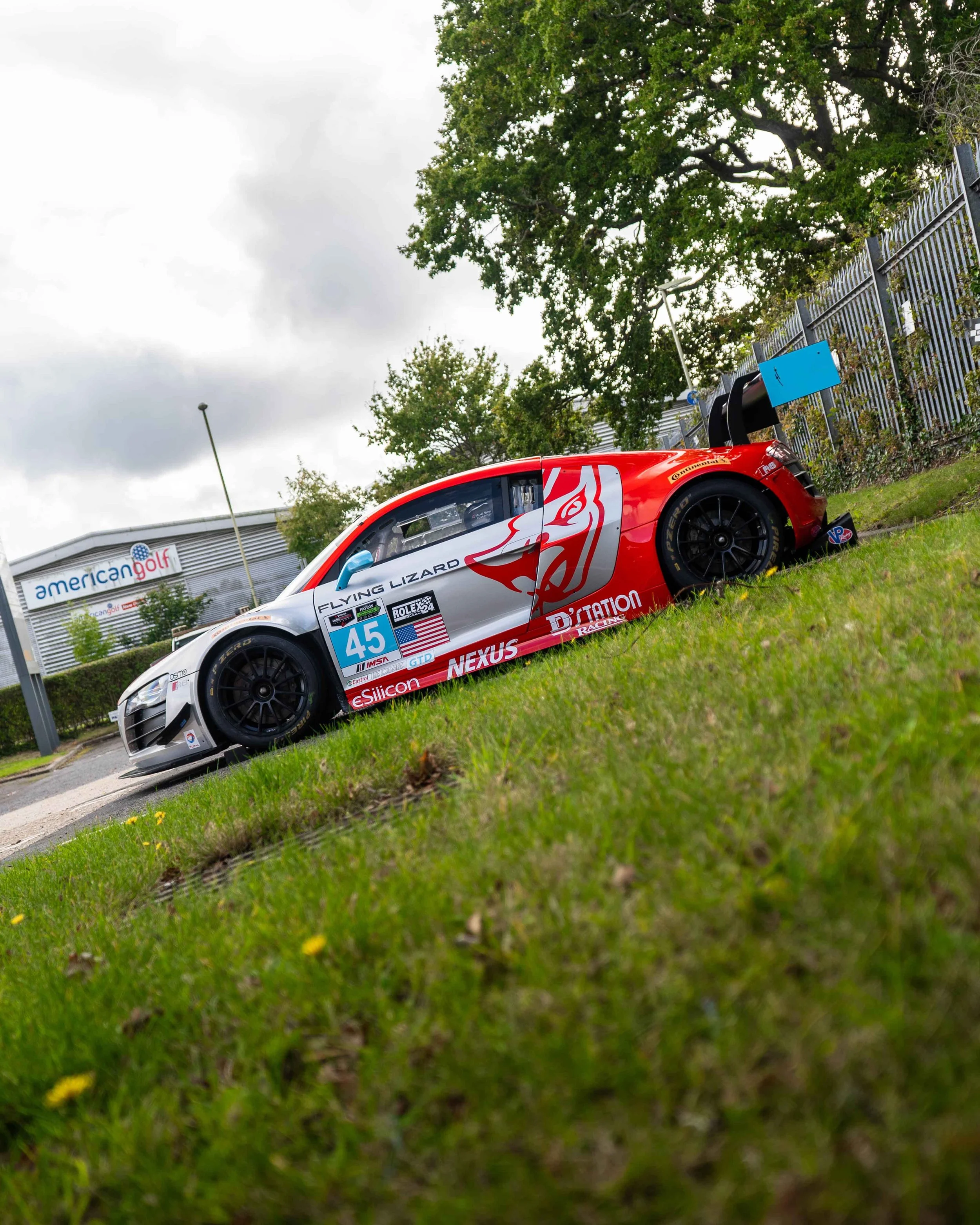 Audi R8 LMS Flying Lizard Racing Livery and Wrap