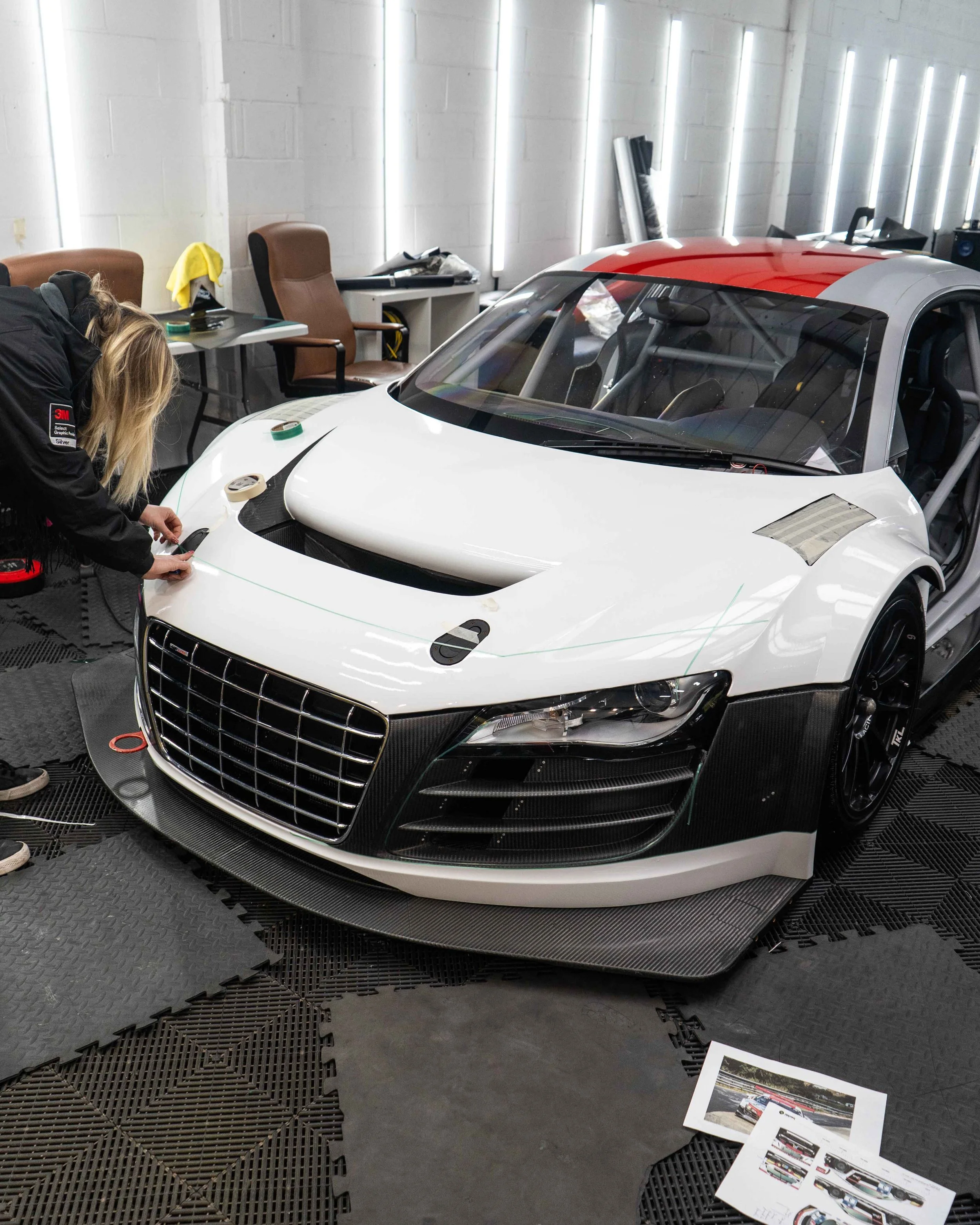 Audi R8 LMS GT3 - 24 hour Nurburgring 2014 racing livery wrap