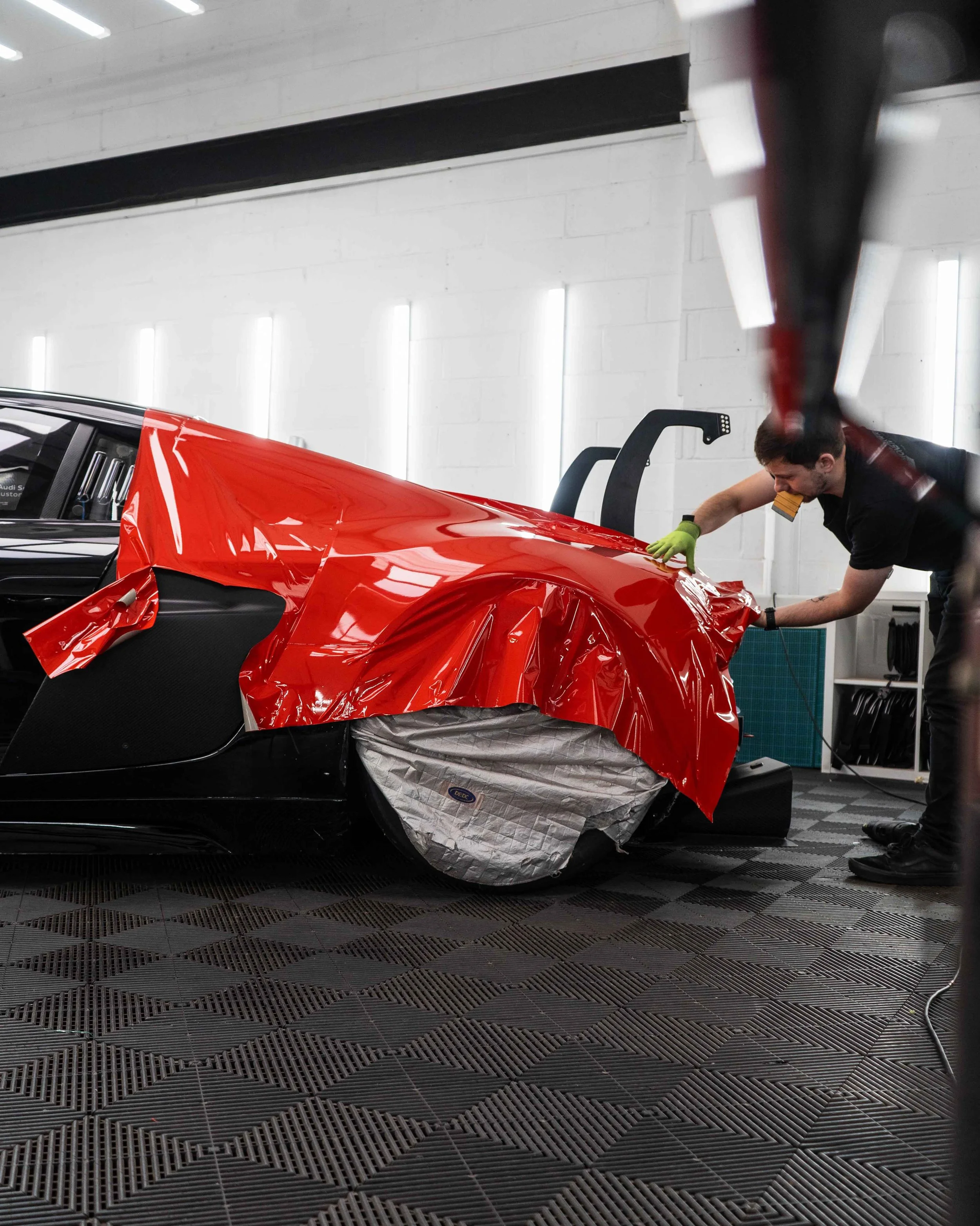 Audi R8 LMS Flying Lizard Racing Livery and Wrap