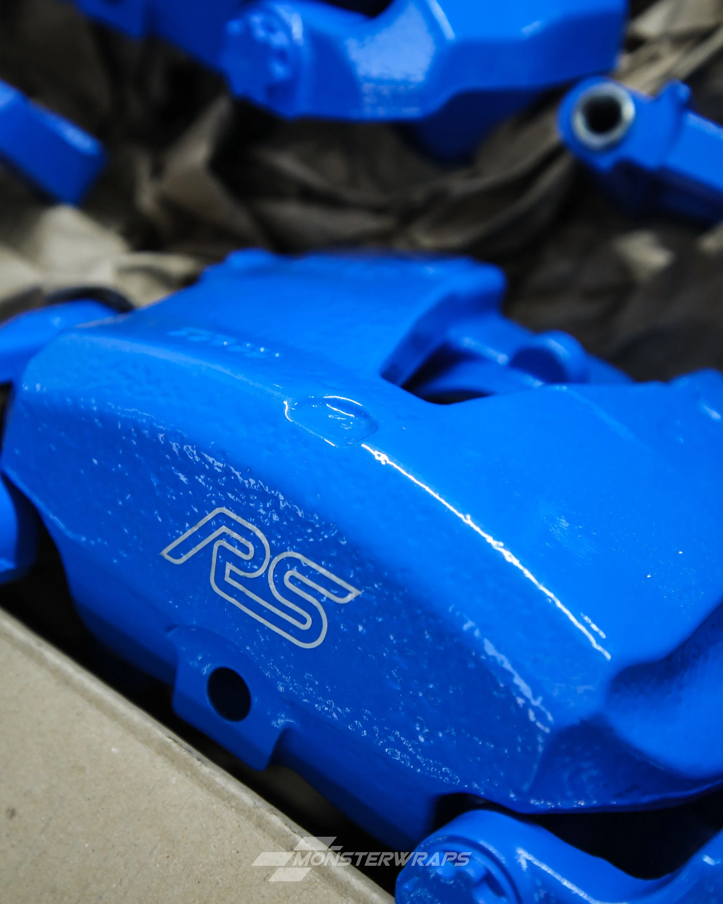 Professional brake caliper painting service Southampton Hampshire