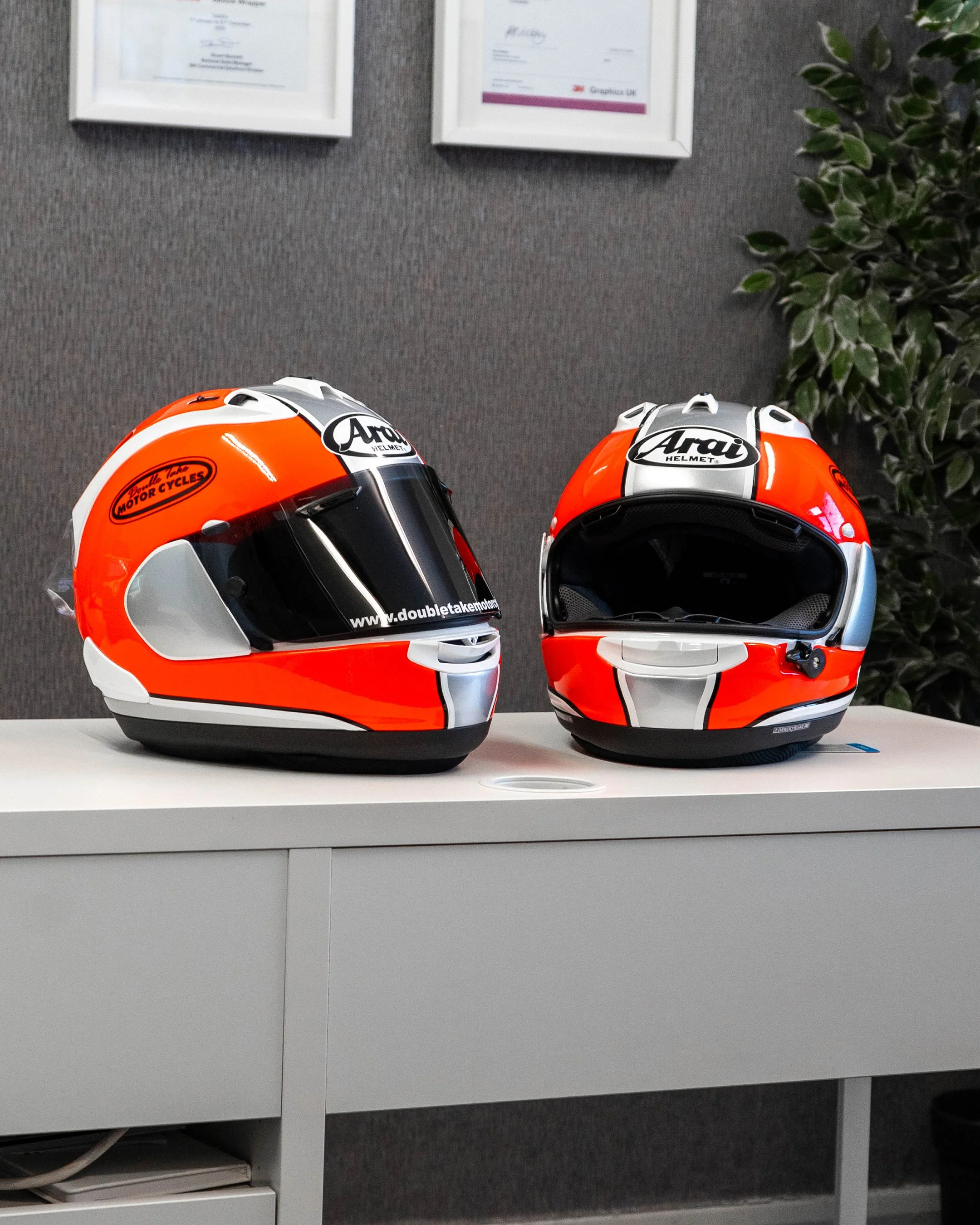 Double Take Arai Motorbike Helmet - 1.jpg