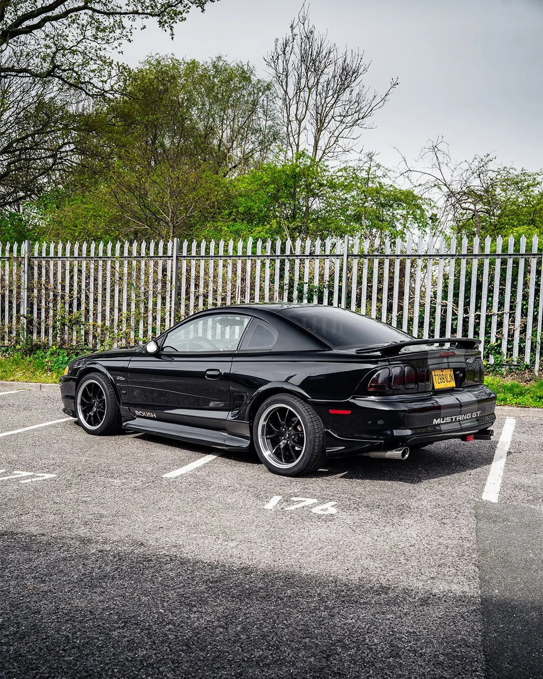 Ford Mustang GT 4.6L MK4 5% limo black rear window tints