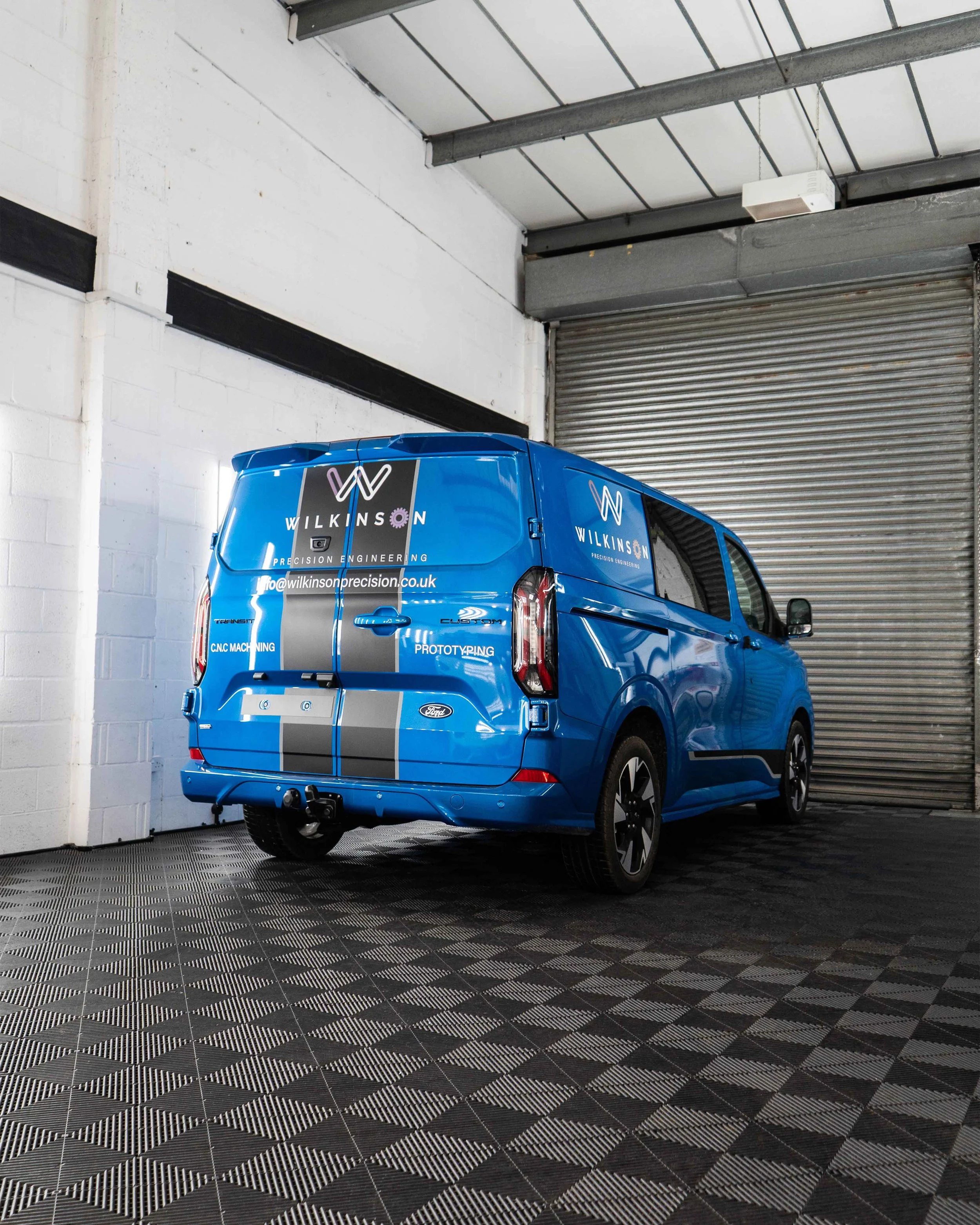 Wilkinson Precision Engineering - Transit Custom Sport L1H1 - Sign-writing - 1