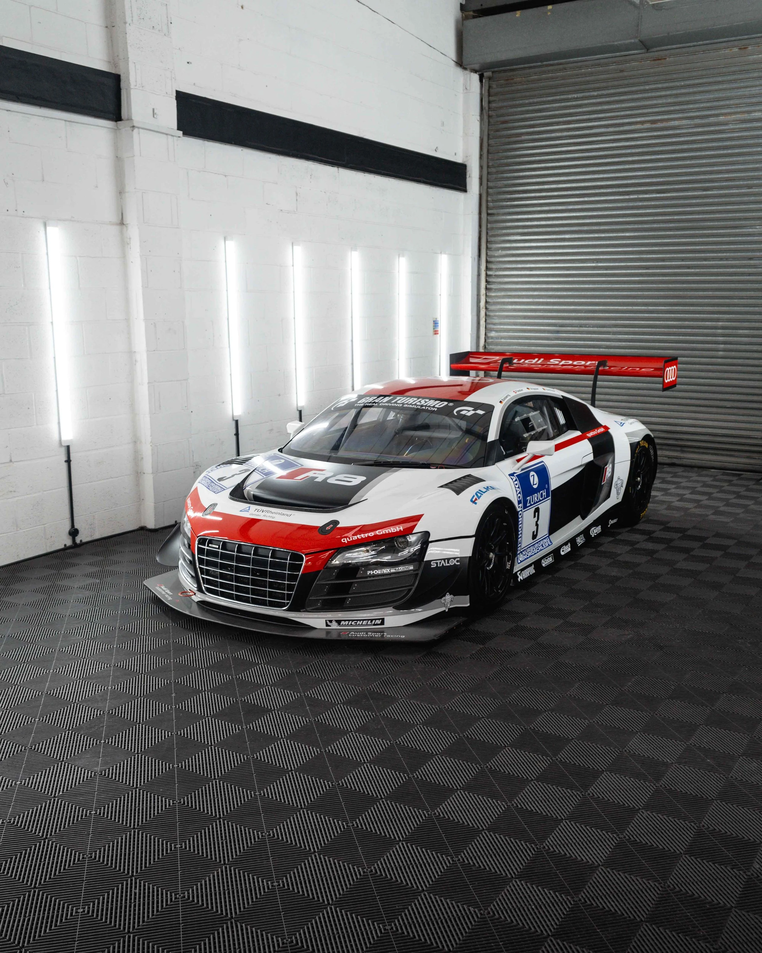 Audi R8 LMS GT3 Gen 1 24 hour Nurburgring 2014 racing livery