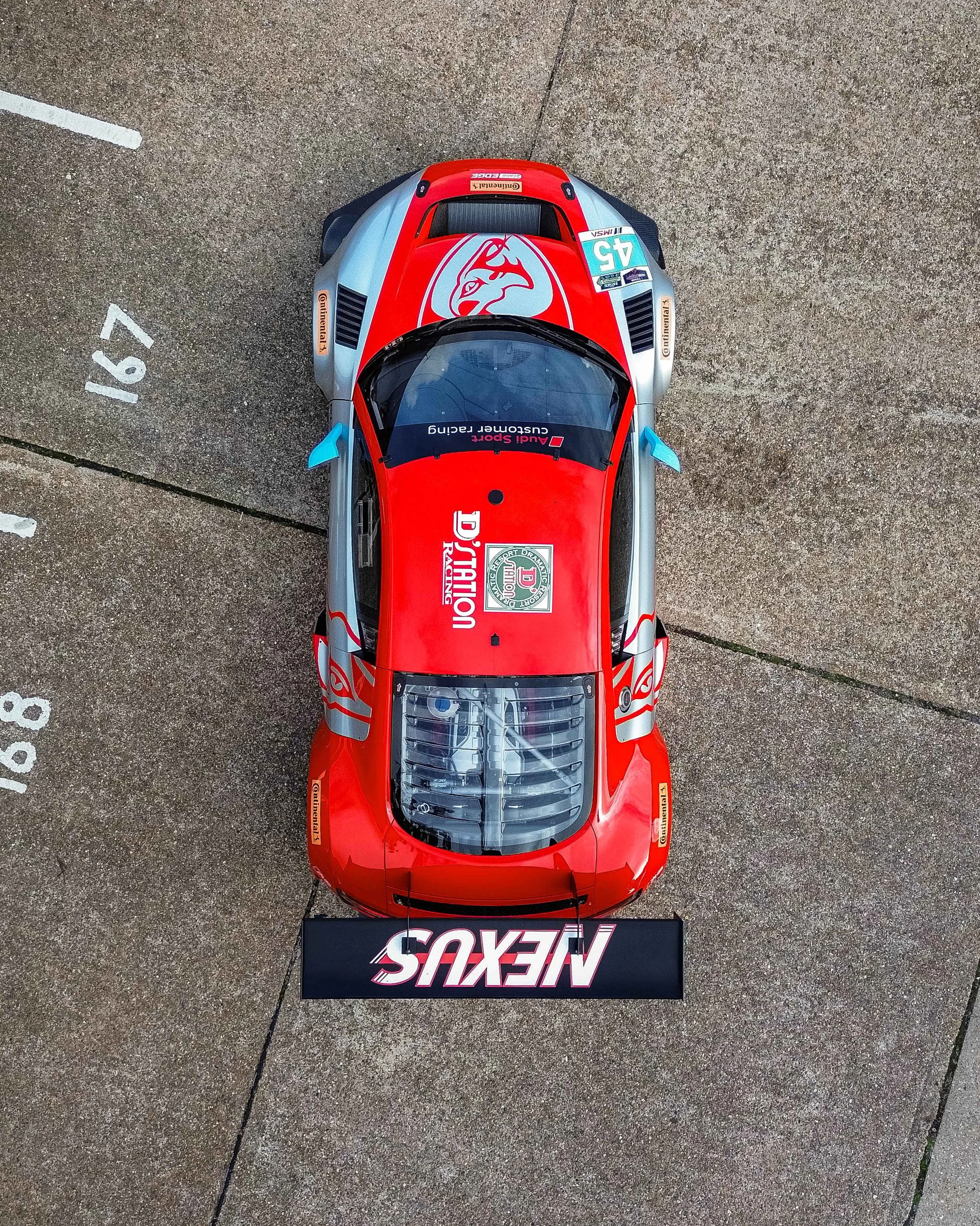Audi R8 LMS Flying Lizard Racing Livery and Wrap
