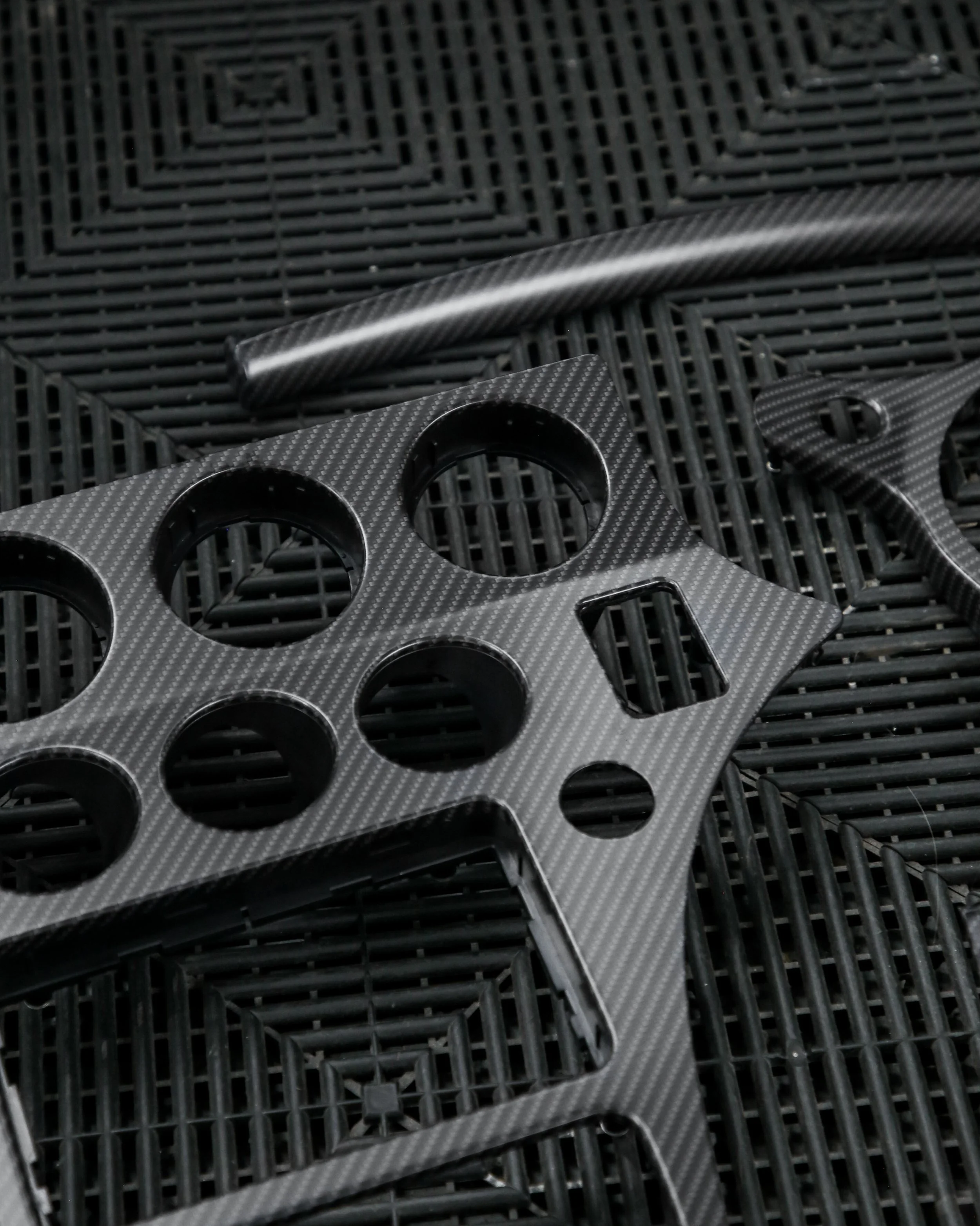 3M matte satin carbon twill fibre wrapping vinyl