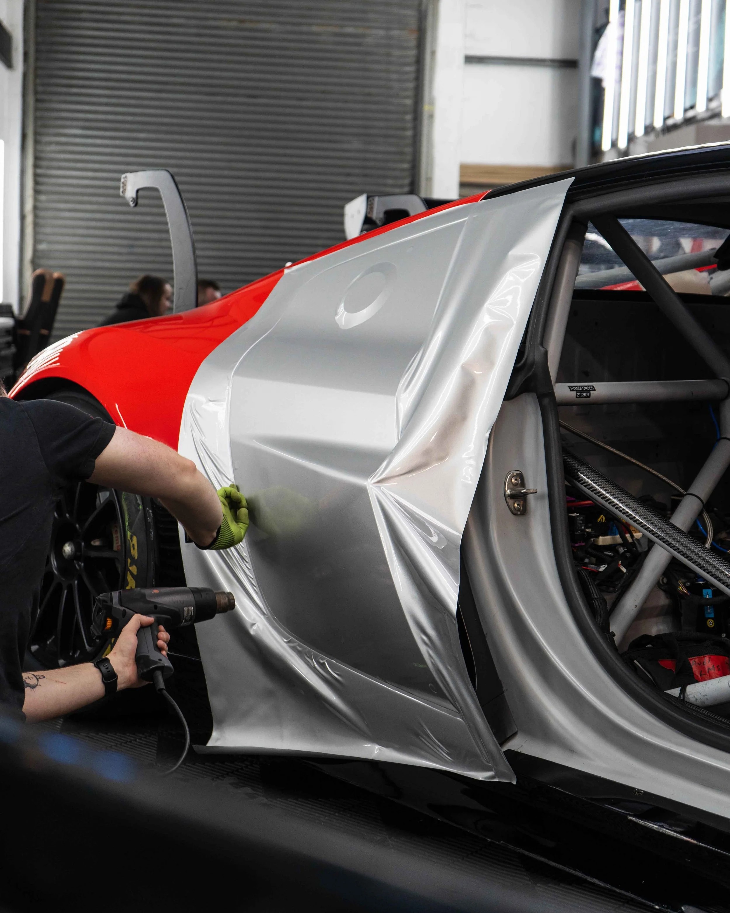Audi R8 LMS Flying Lizard Racing Livery and Wrap