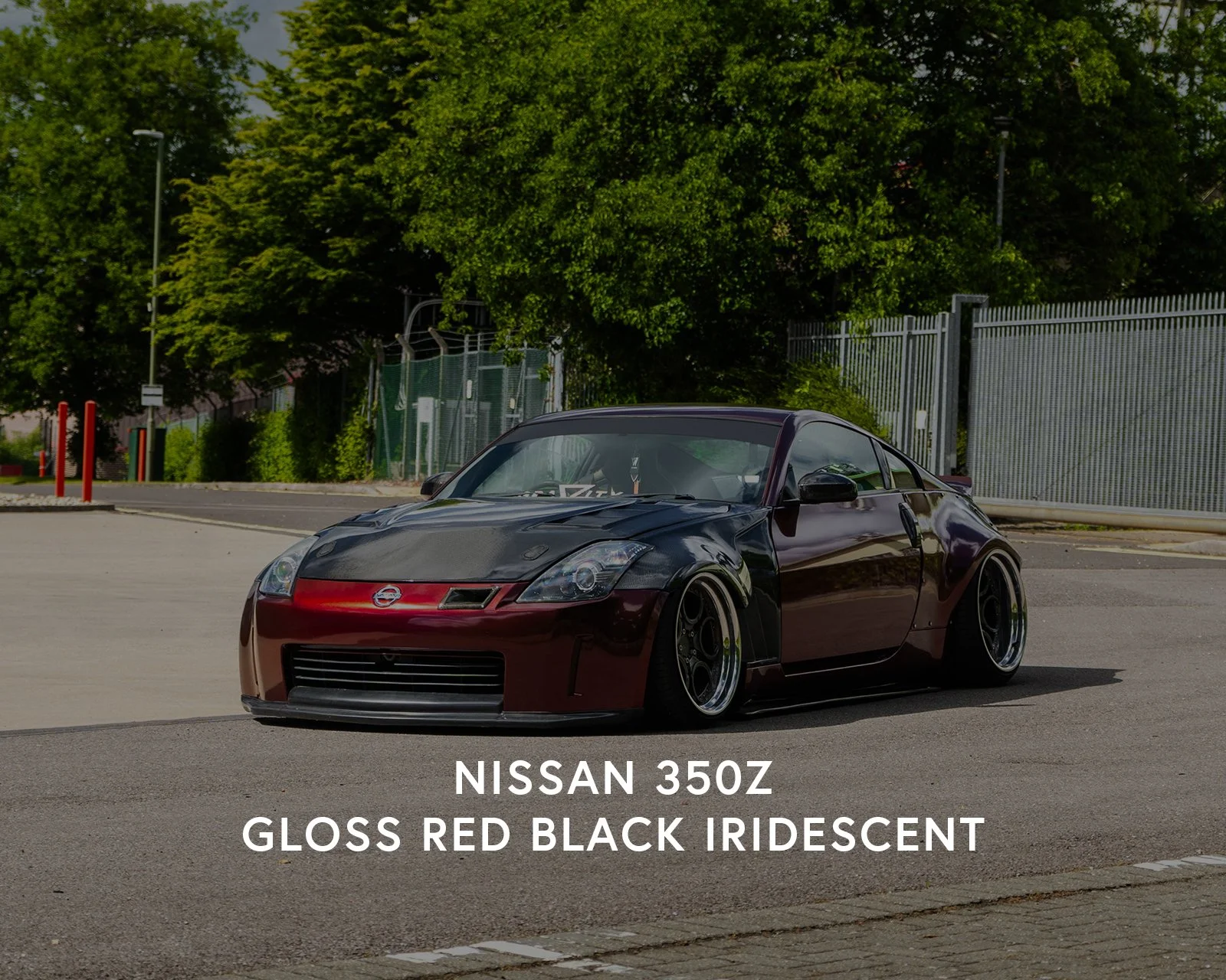 Nissan 350z - KPMF Gloss Red Black Iridescent [cover].jpg