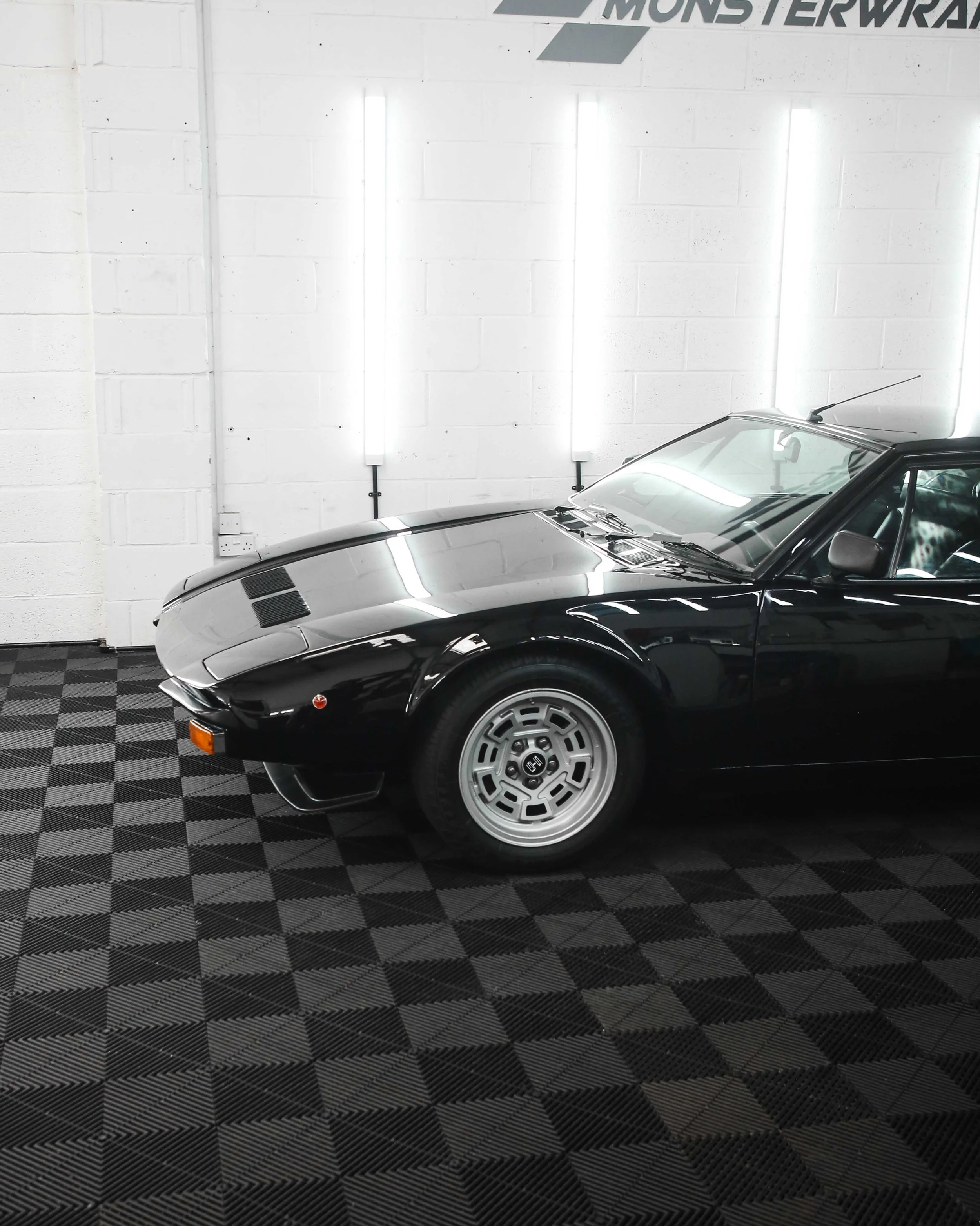 detomaso pantera front end paint protection film