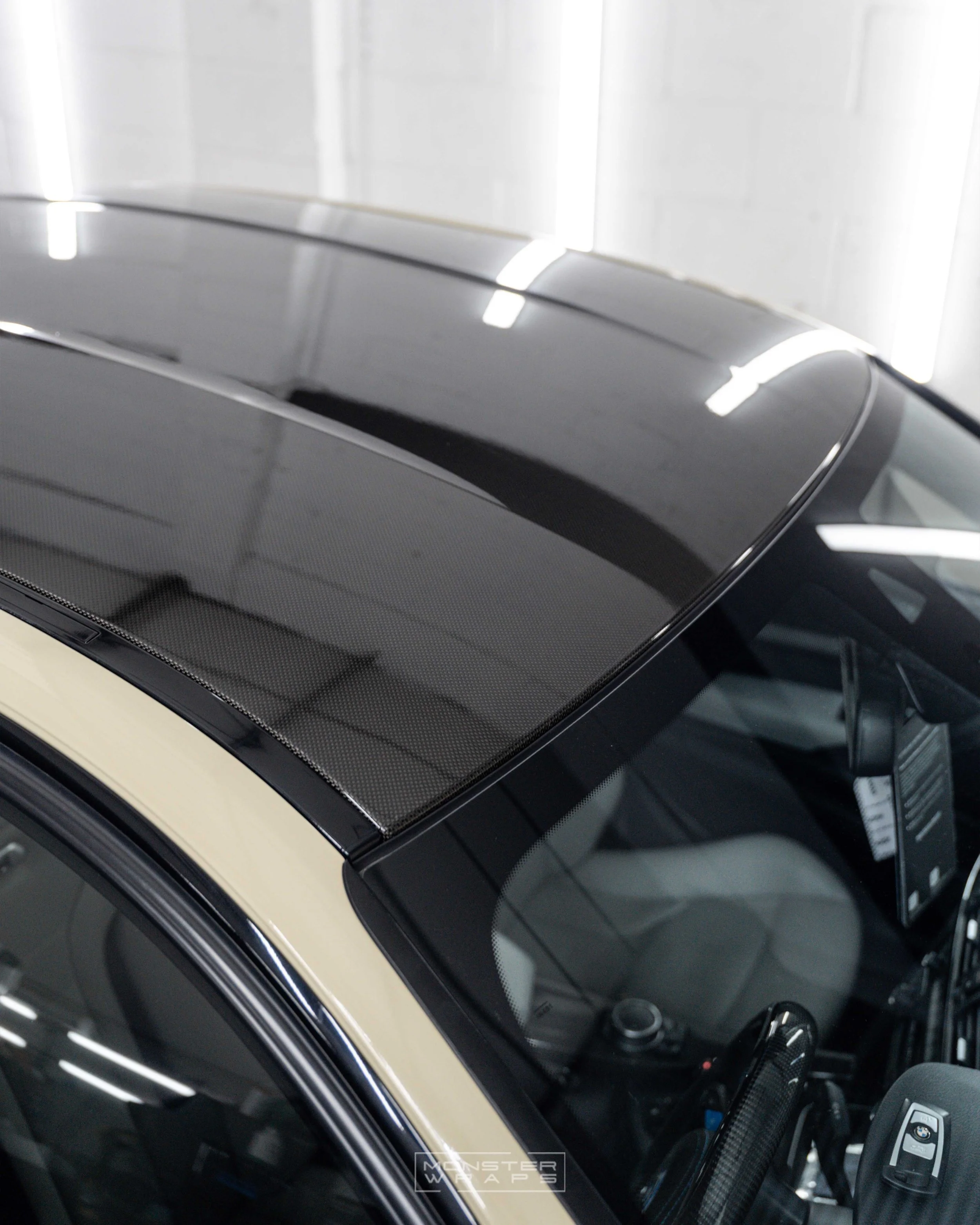 BMW M3 F80 competion full colour change vinyl wrap Arlon Gloss Sand Brown