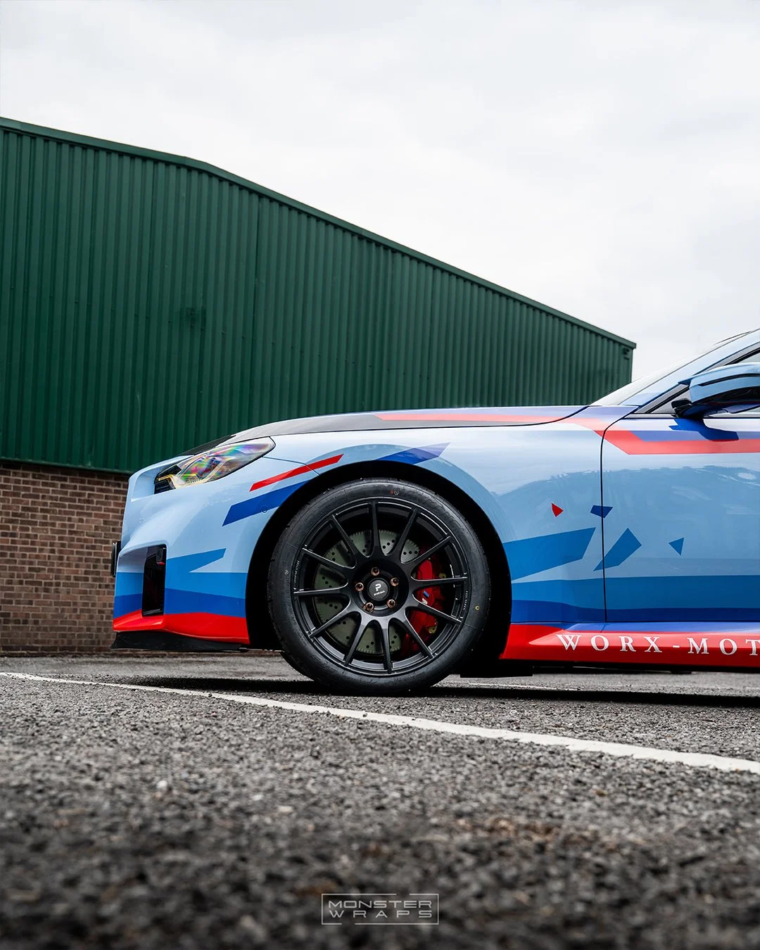 BMW M2 G87 M Performance custom designed printed livery