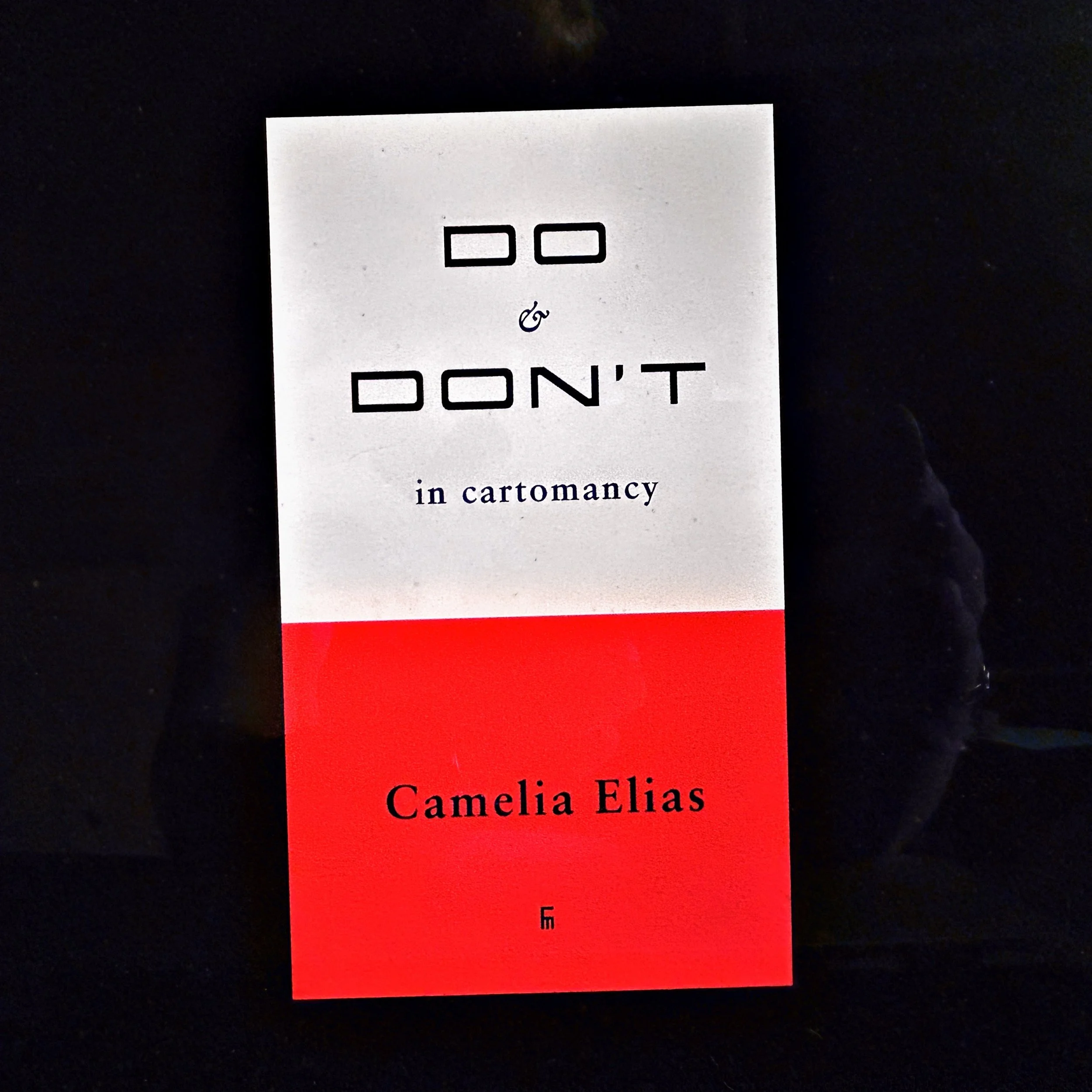 DO &amp; DON’T IN CARTOMANCY