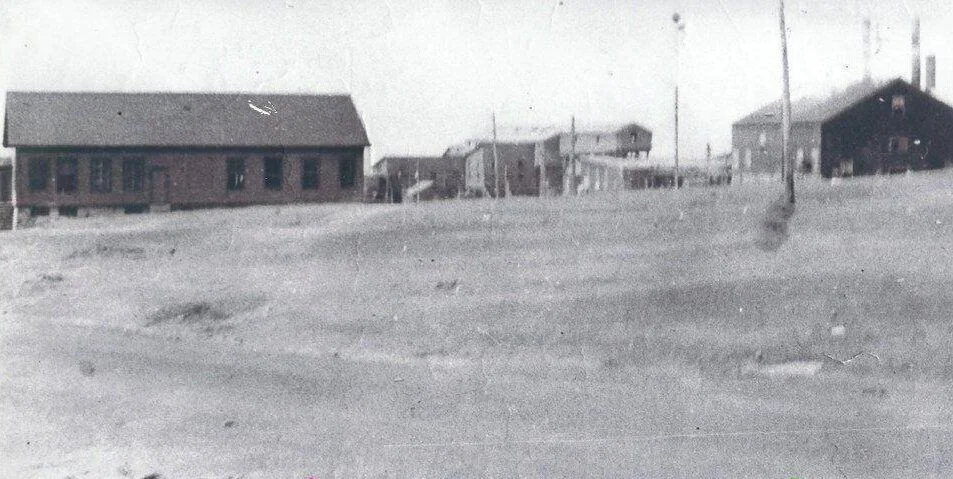 Left to right: Pay Office, Bankhead, Boiler-house.