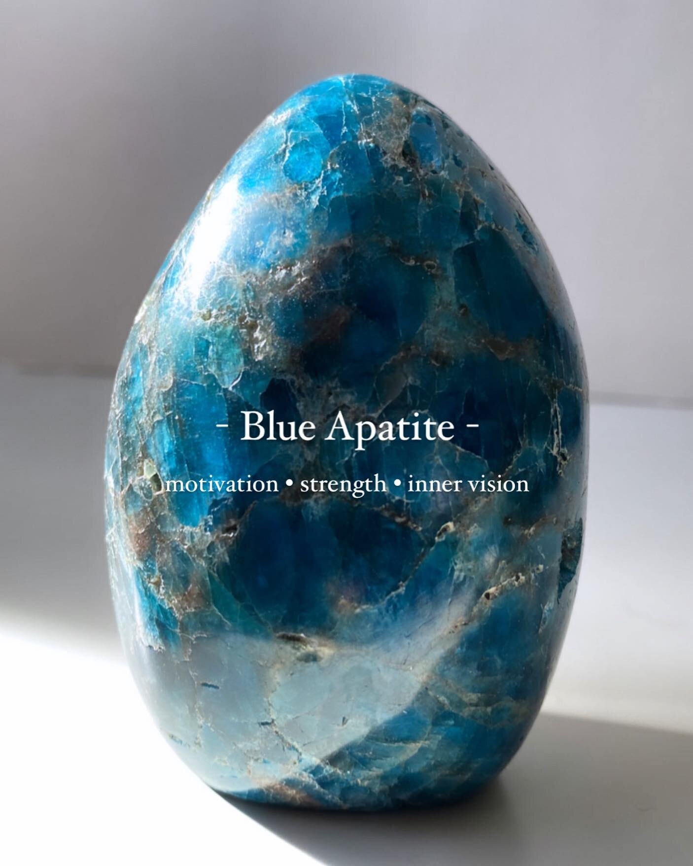 &bull; Apatite is a very interesting gemstone which has a rather unusual connection to humans &ndash; it is made up of calcium and phosphate which happens to be the most common mineral in our bodies. Perhaps this is why it can have such a profound in