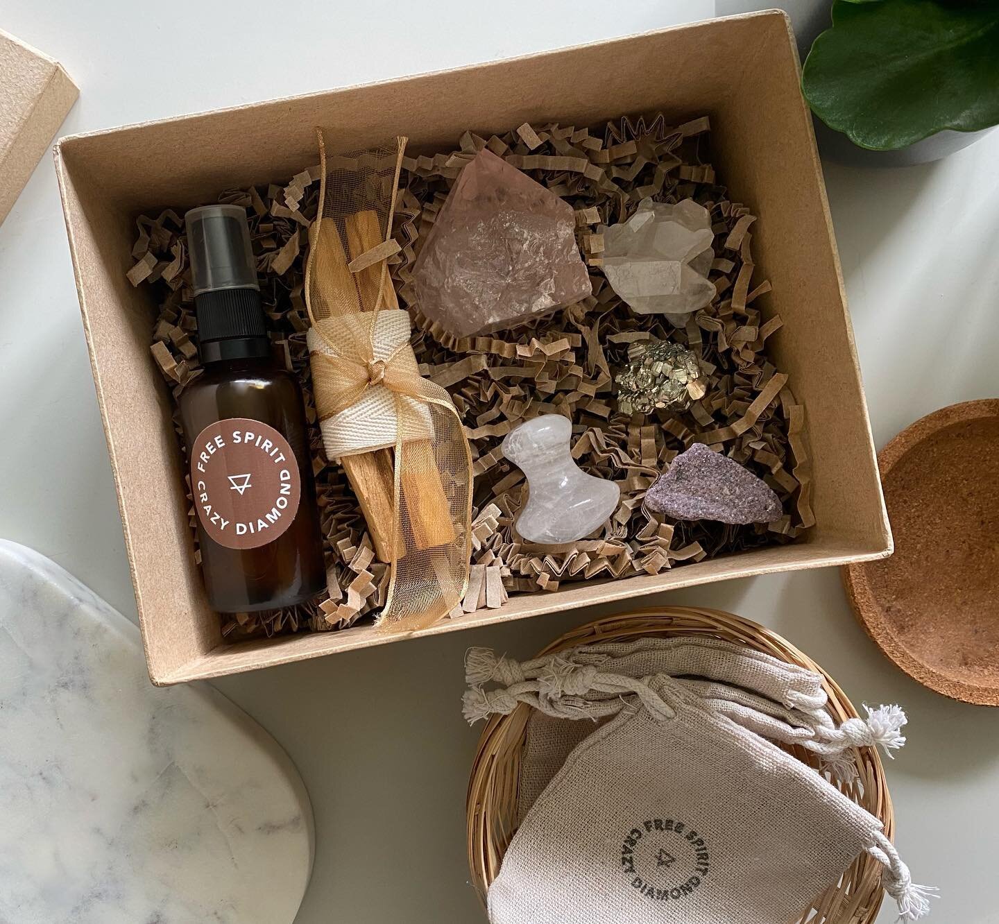 &bull; Nurture yourself with our carefully chosen products, to help you create the sacred space you need to get in touch with your spirituality and relax your mind. 

At Free Spirit Crazy Diamond we believe that the power of crystals and smoke cleans