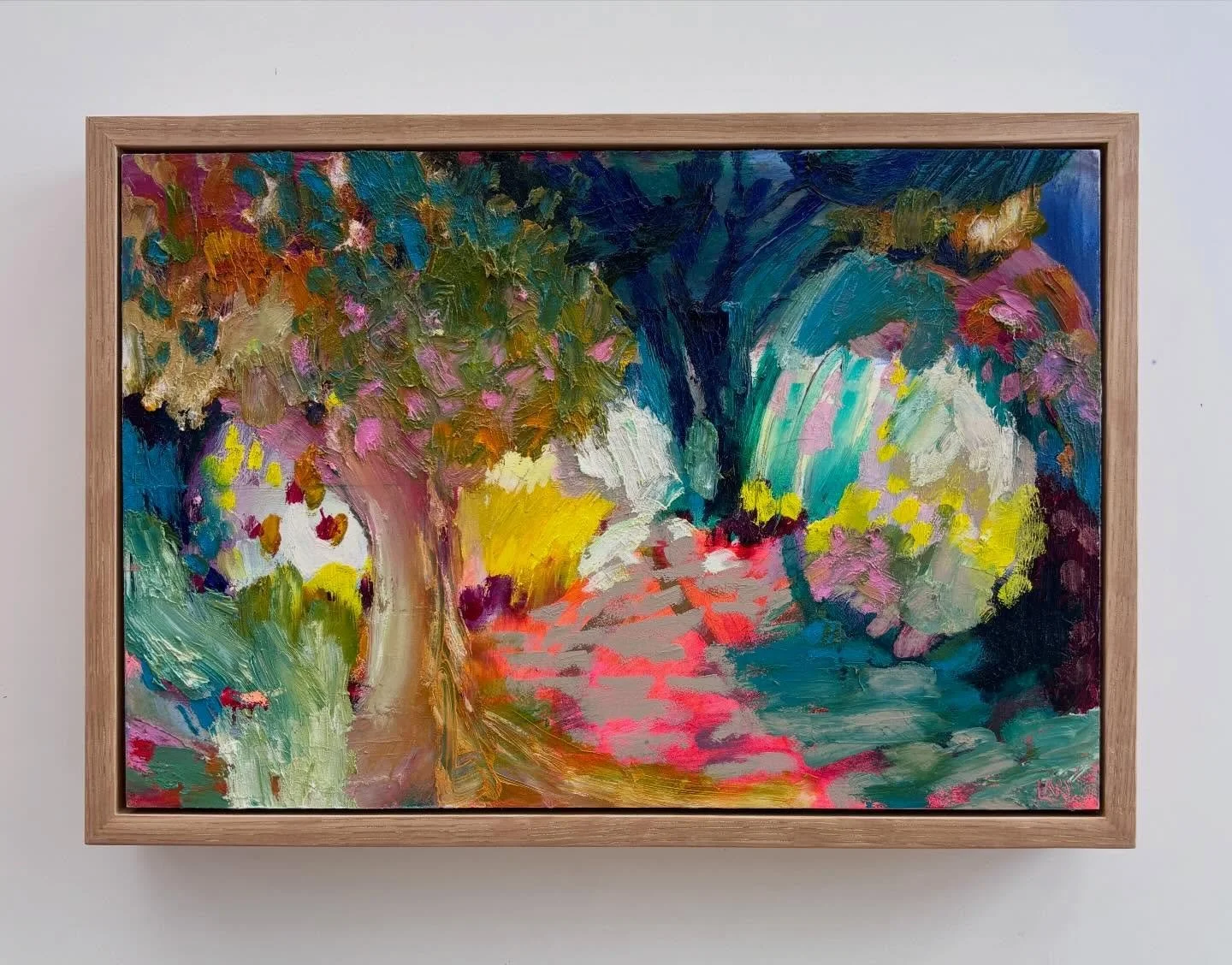 &lsquo;I&rsquo;ve been a little quieter on here lately, taking some much needed family time and focusing on the studio.

Here&rsquo;s one I&rsquo;ve been wanting to share. 

&lsquo;Woodland Reverie&rsquo;

Lots of yummy texture in this one, built up 