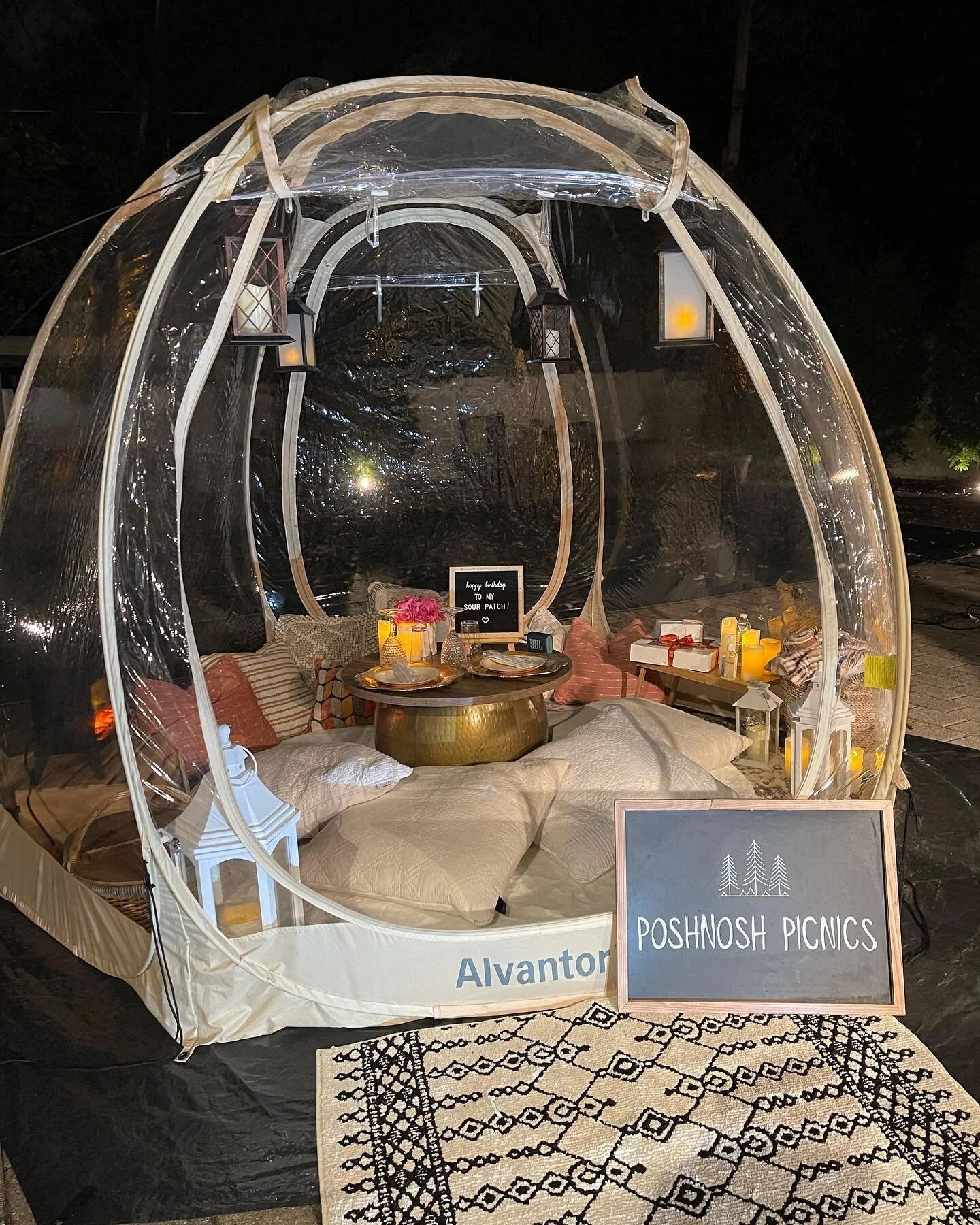 A beautiful romantic backyard date &hearts;️ 
&bull;
&bull;
&bull;
#picnic #date #romantic #perfectdate #family #proposal #love #charcuterie #birthday #anniversary #valentine #iloveyou #together #celebration #willyoumarryme #fireplace #cozy #candleli