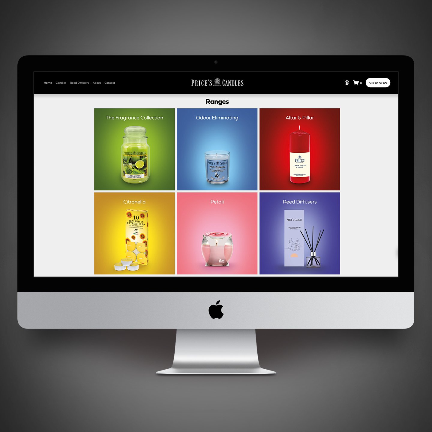 NEW WEBSITE ALERT!
We are pleased to announce the launch of the new Price's Candles e-commerce website.
Check it out here... https://www.prices-candles.co.uk #webdesign #websitedesign #marketingdigital #marketingagency #graphicdesign #cosanostradesig
