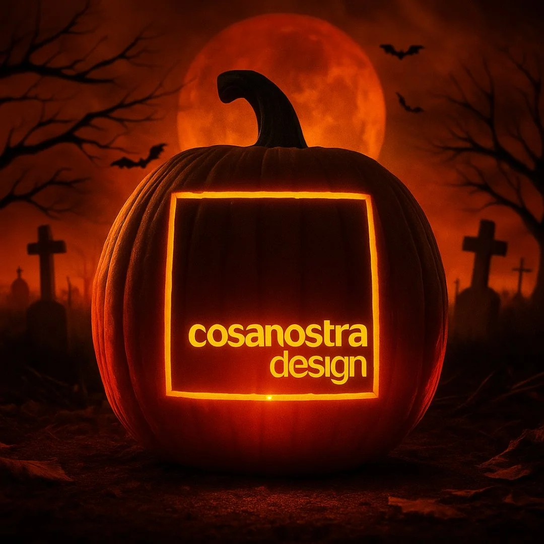 Happy Halloween from all of us at Cosanostra Design 🎃🦇 

#Halloween #designagency #graphicdesign