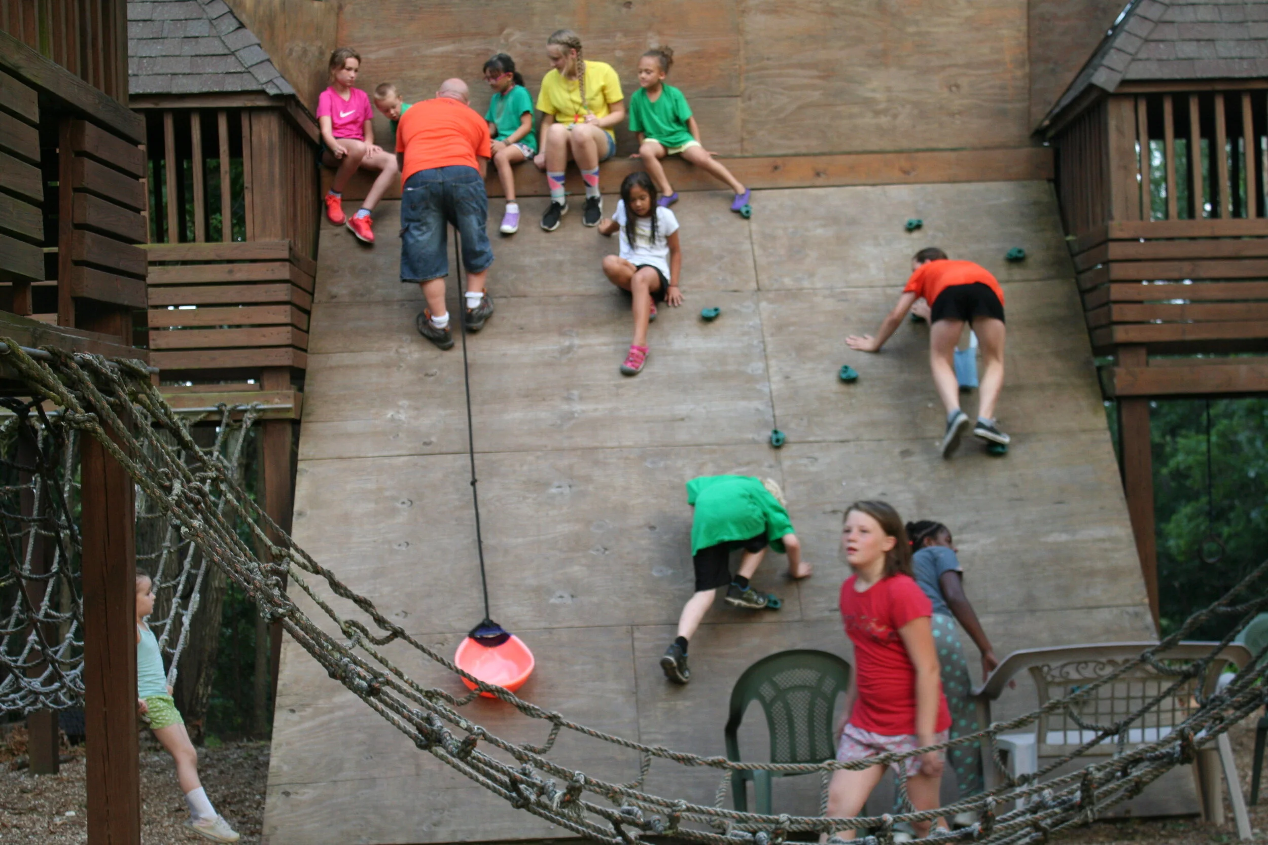 Climbing Wall & Playground