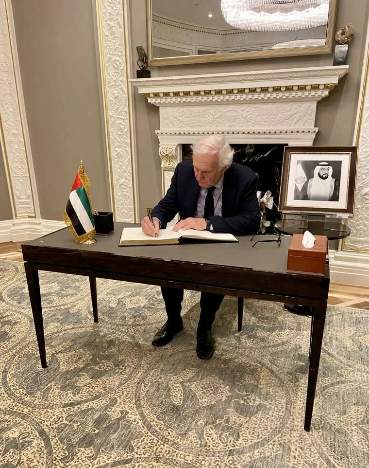 UAE-UK Business Council UK Co-Chair offers Condolences