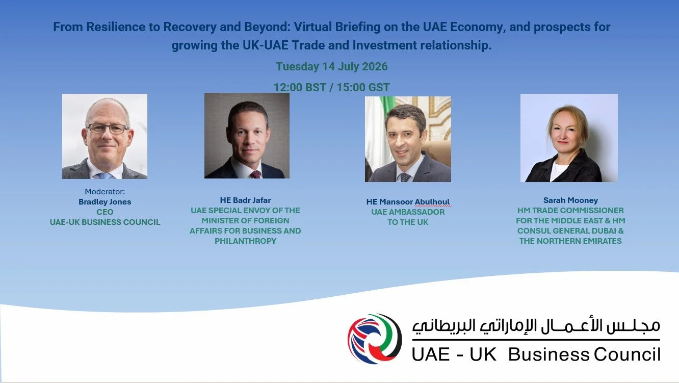 Virtual briefing on the regional crisis — UAE-UK Business Council
