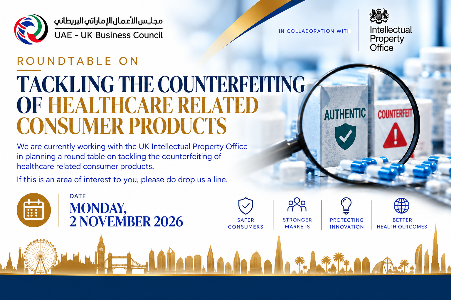 Round table on Counterfeit Healthcare Products
