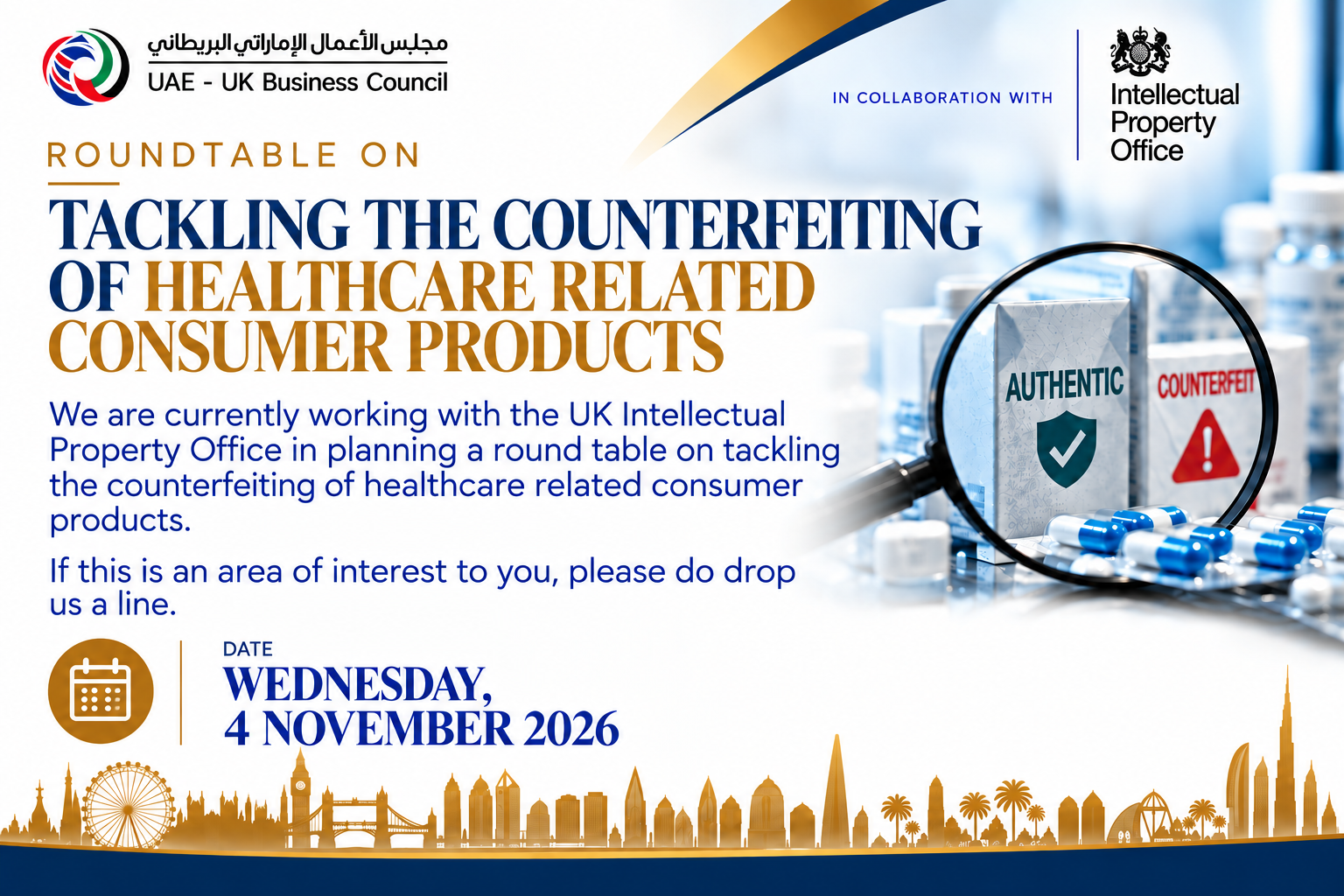 Round table on Counterfeit Healthcare Products
