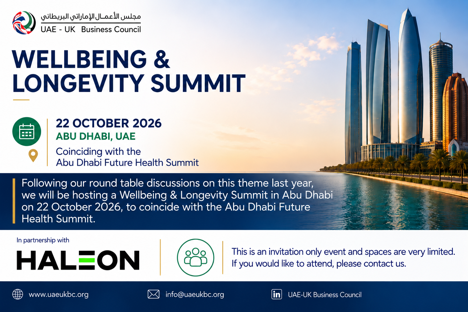 Wellbeing and Longevity Summit