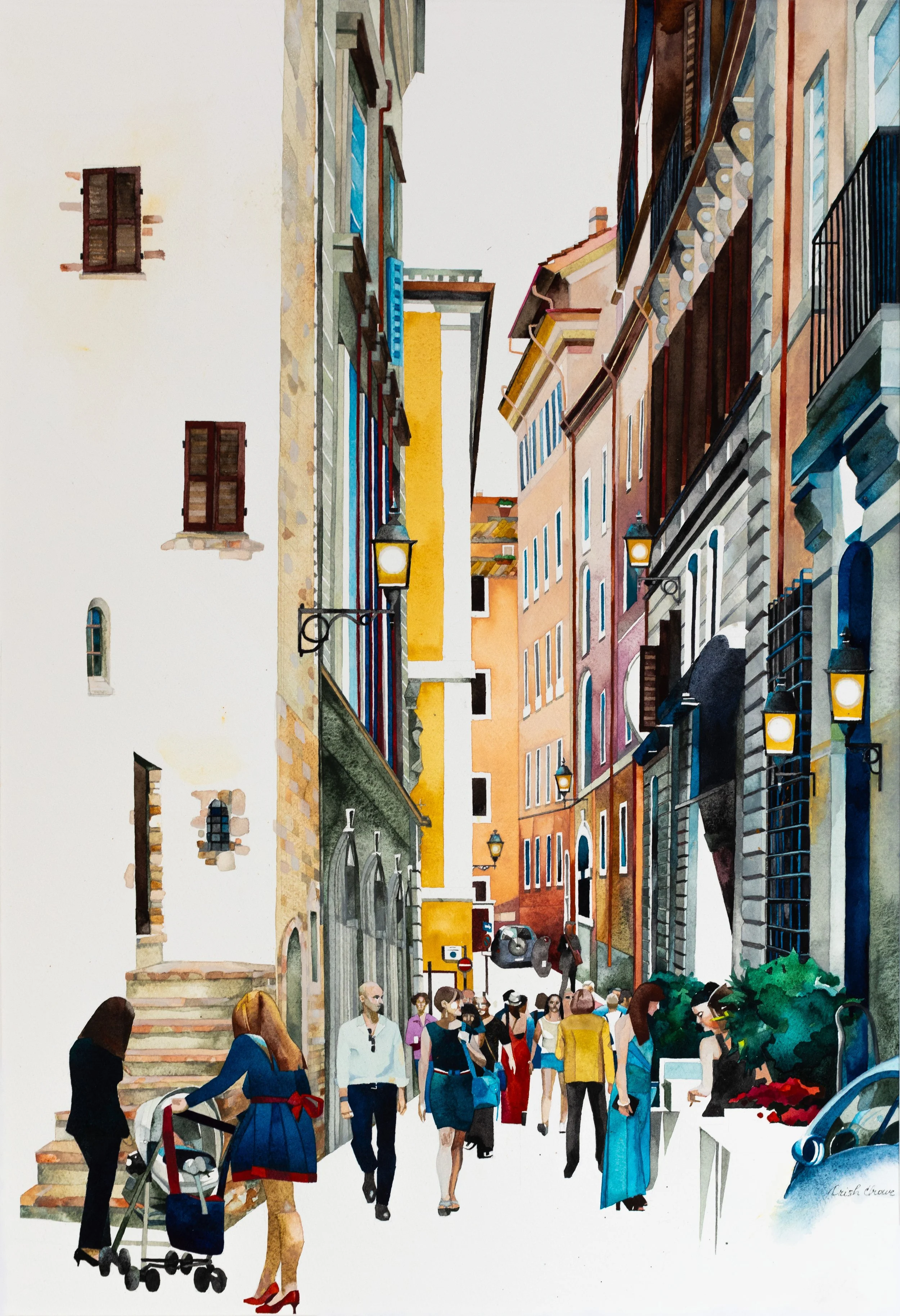 TEETERING on the EDGE
heading to VA Watercolor Society's 46th Annual Exhibition at the Covington Center at Radford University, September 26, 2025