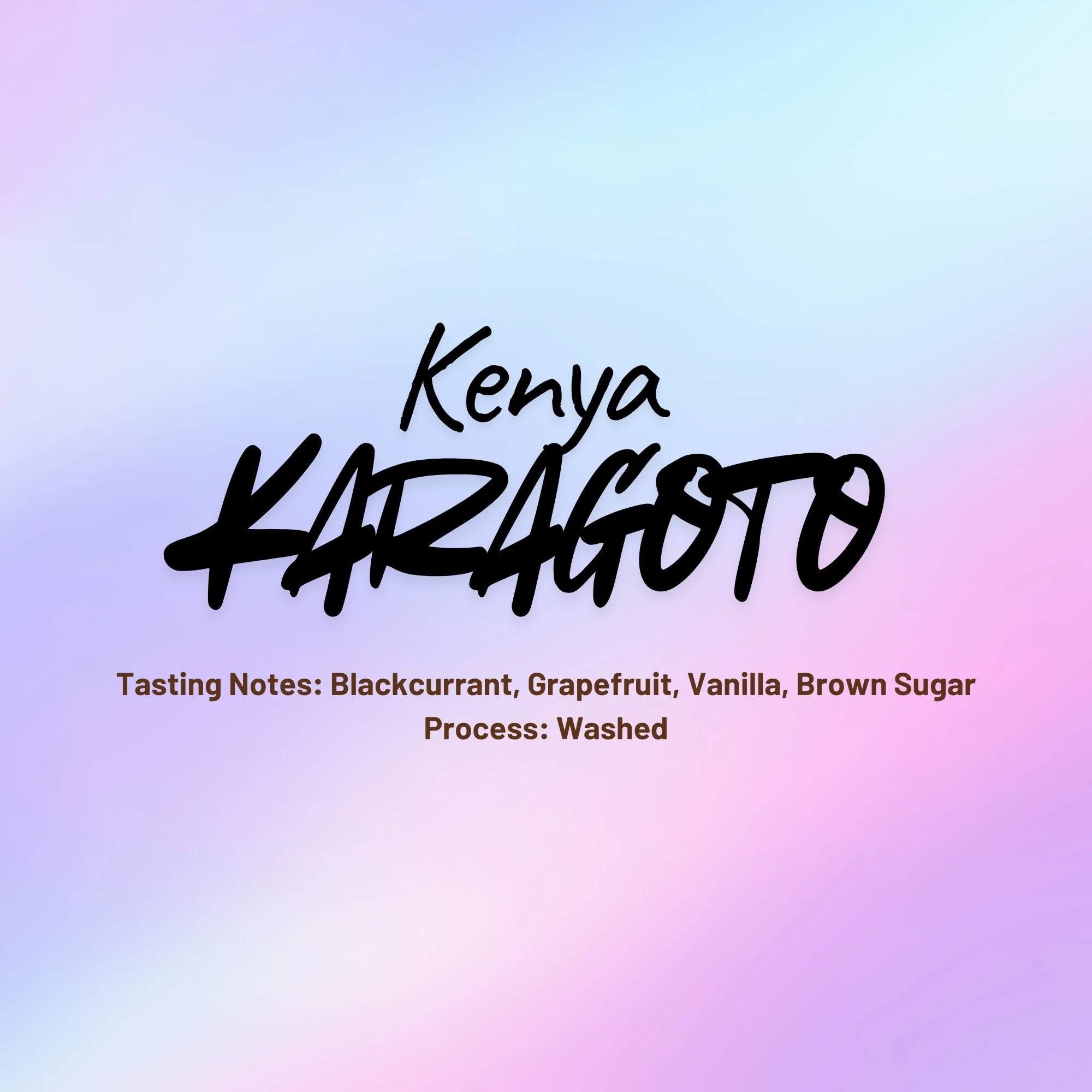 Kenya - Karagoto - Washed