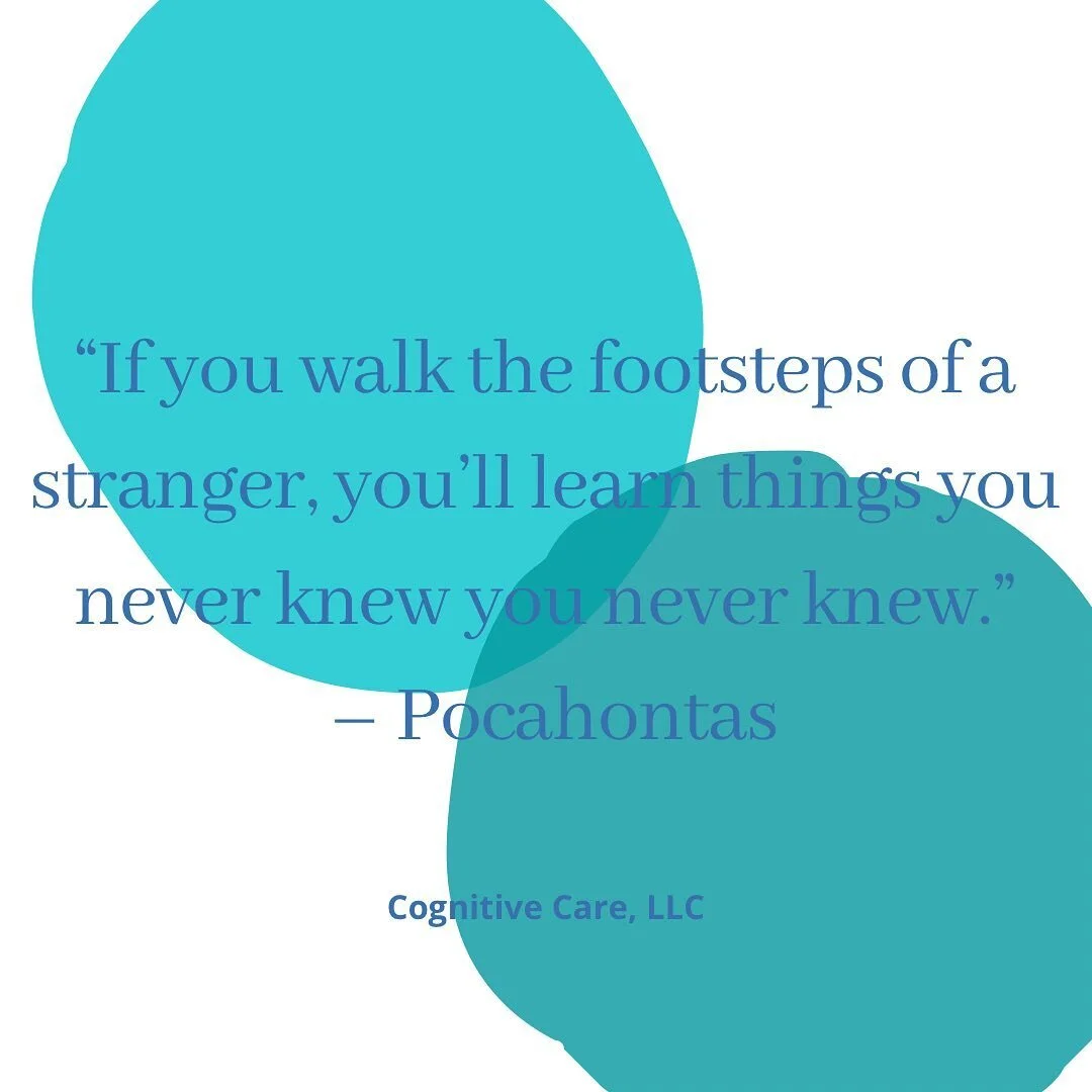 It is important to remember your experience doesn&rsquo;t make you an expert in everyone&rsquo;s experience. I encourage you to interact from a place of curiosity and empathy. Even with people you believe you know well. 

Love is key 💙

#cognitiveca