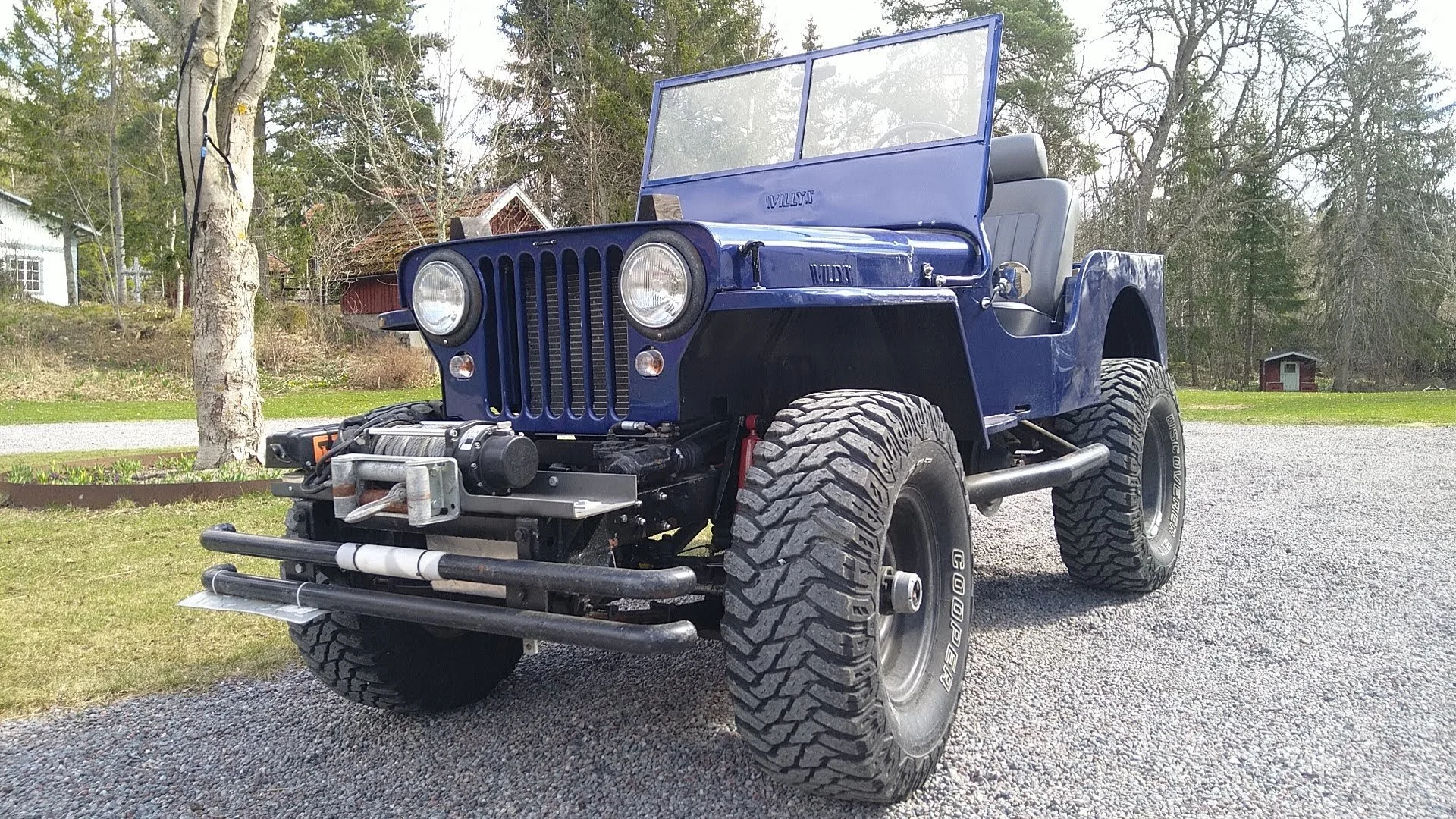 VOLVO Valp Willys kaross - B230 - SKATTE OCH BESIKTNINGSBEFRIAD