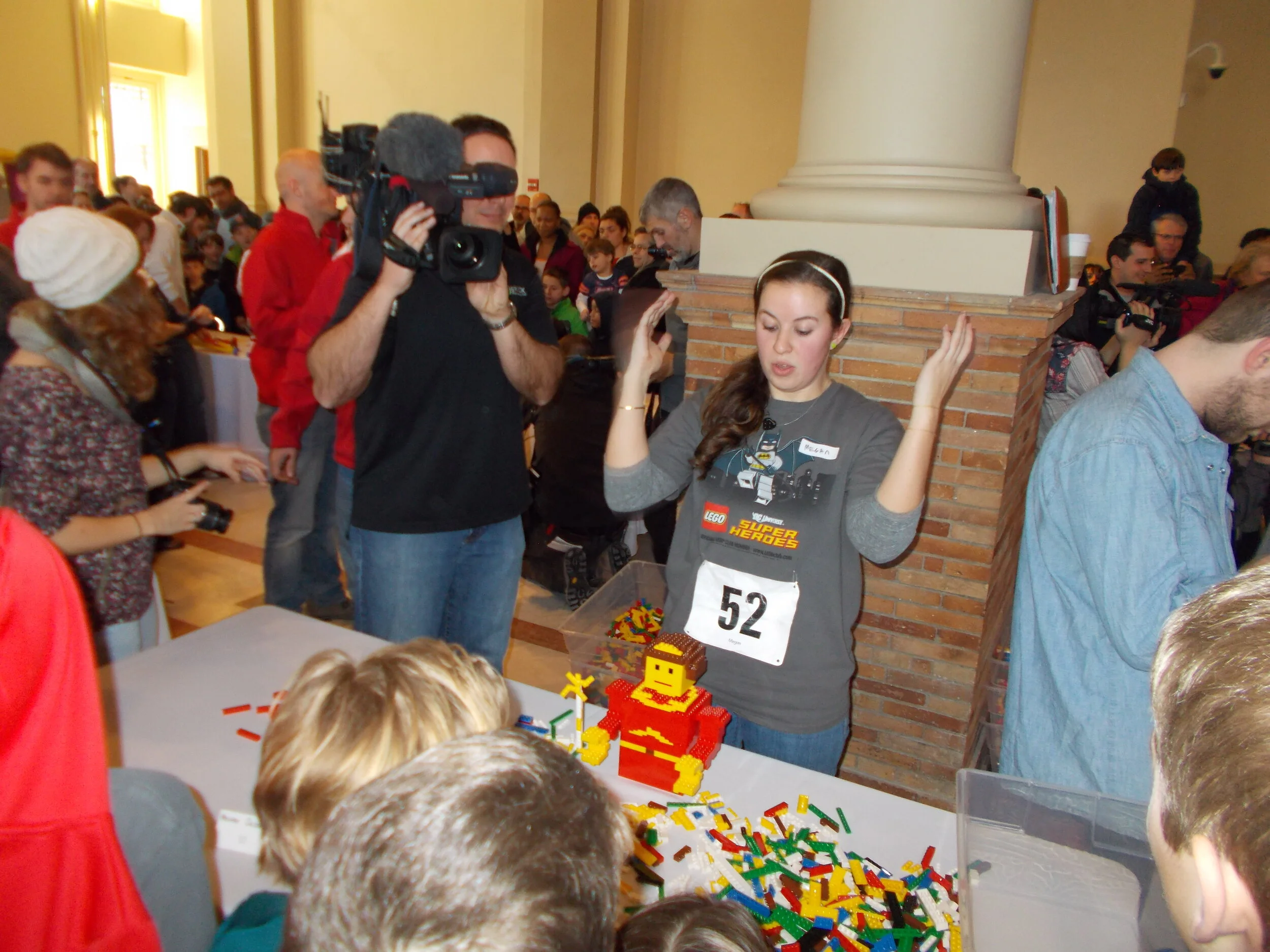 Round 3 - I built a LEGO MINIFIGURE princess