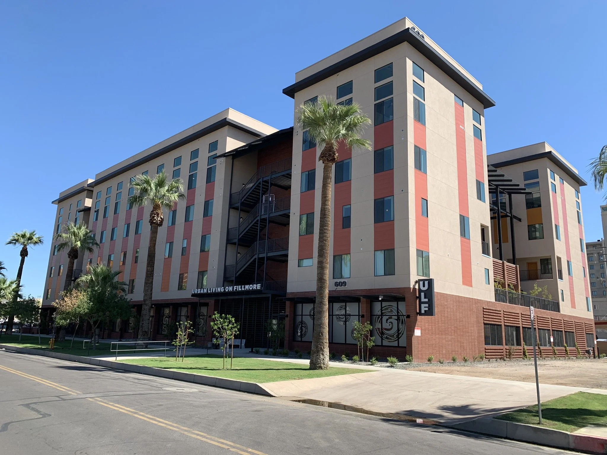 AZ MULTIFAMILY: Urban Living on Fillmore. • 63 units • mixed-use • LIHTC